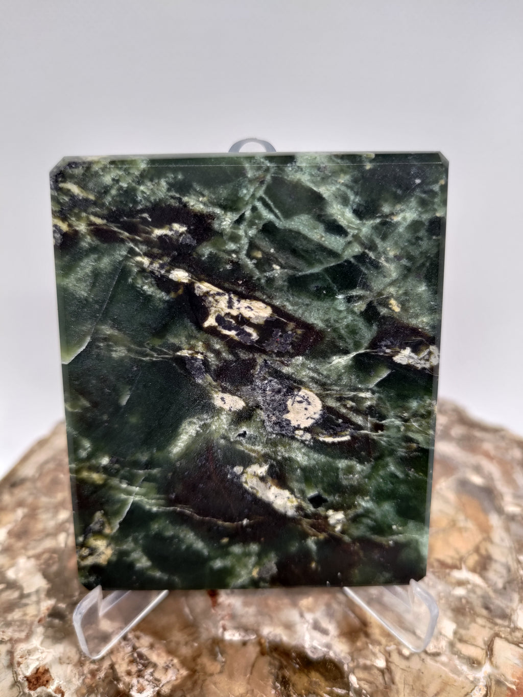 New Zealand Pounamu Display Slab (large) Ref 0053