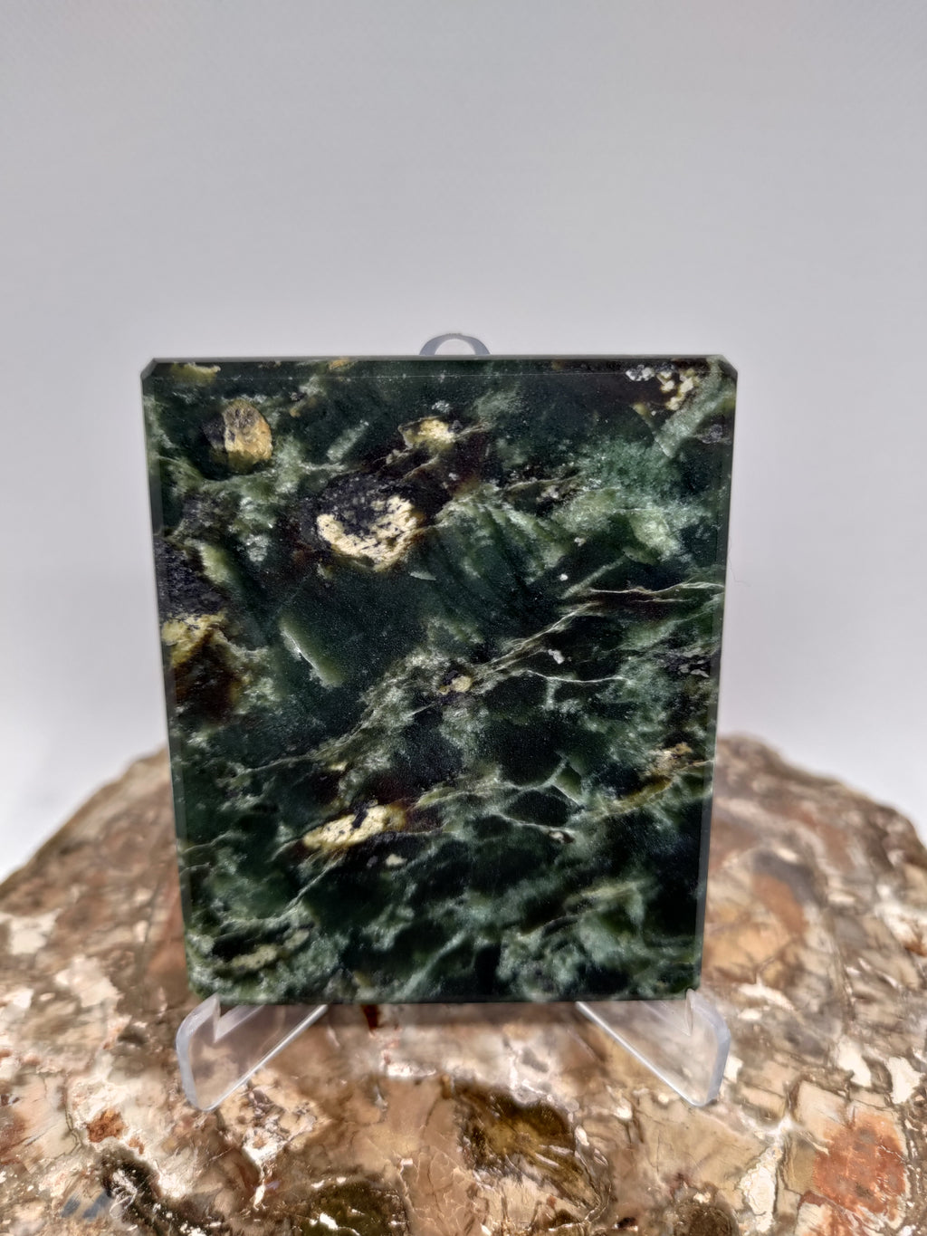 New Zealand Pounamu Display Slab (large) Ref 0053