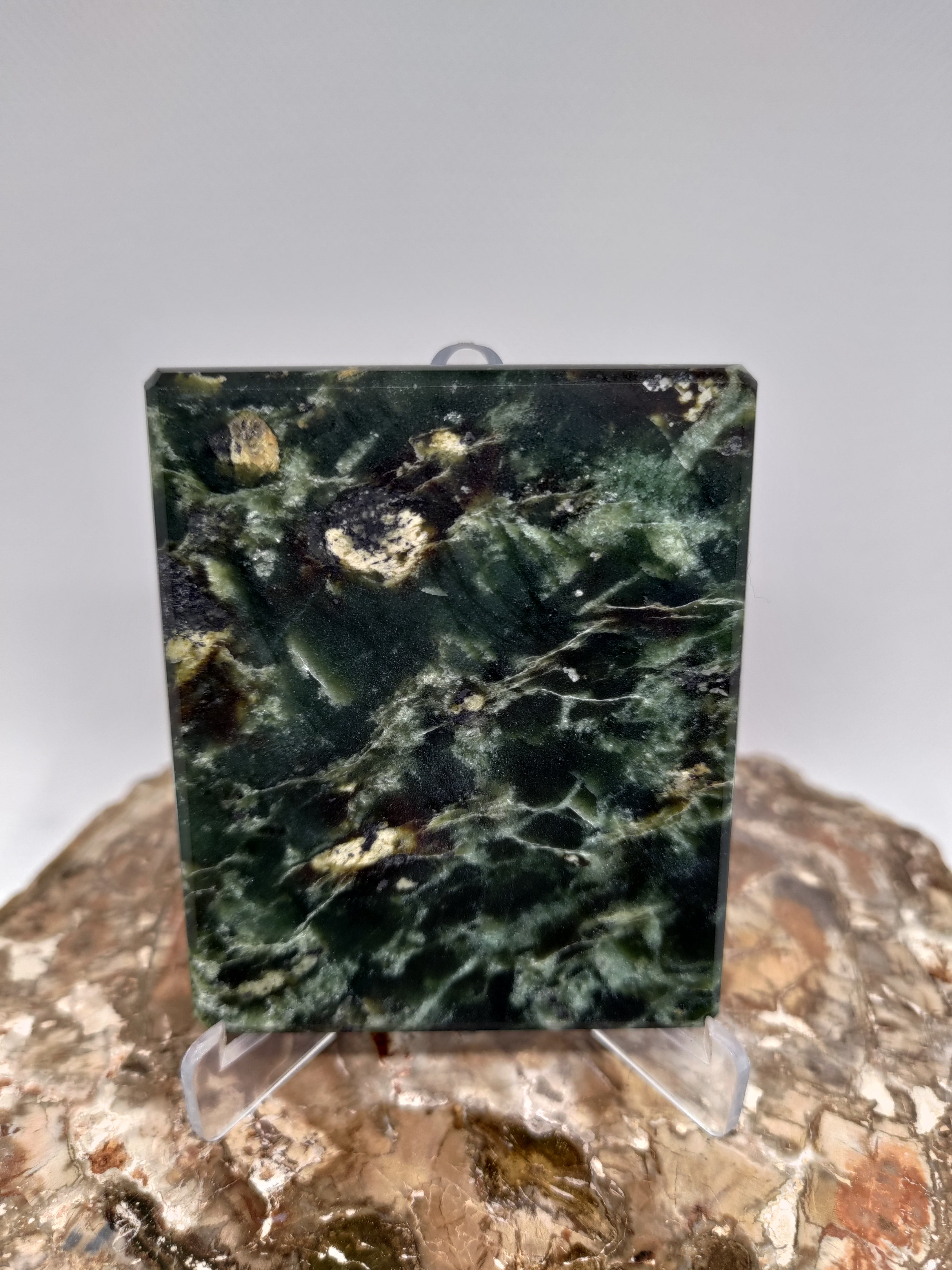 New Zealand Pounamu Display Slab (large) Ref 0053