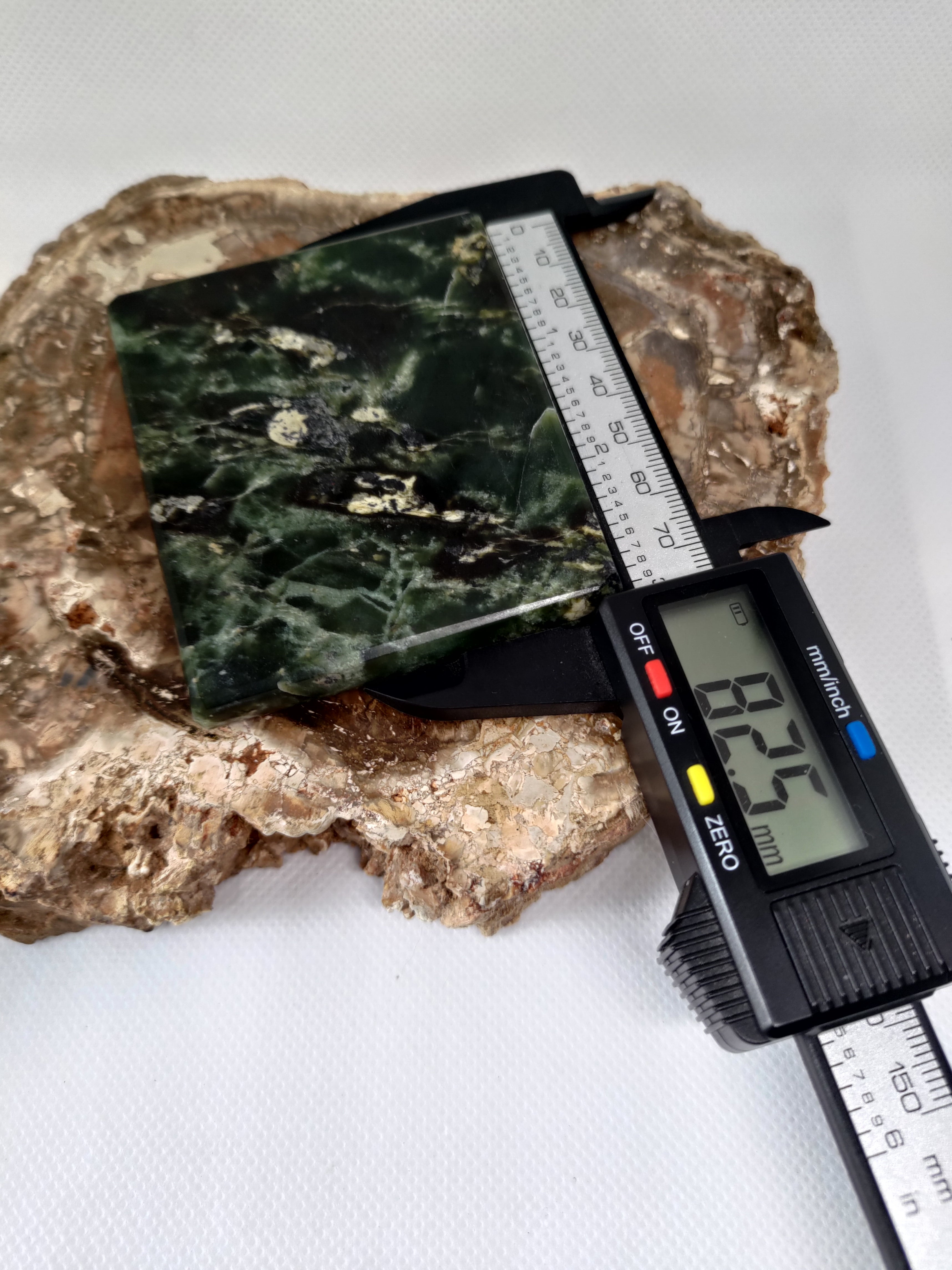 New Zealand Pounamu Display Slab (large) Ref 0053