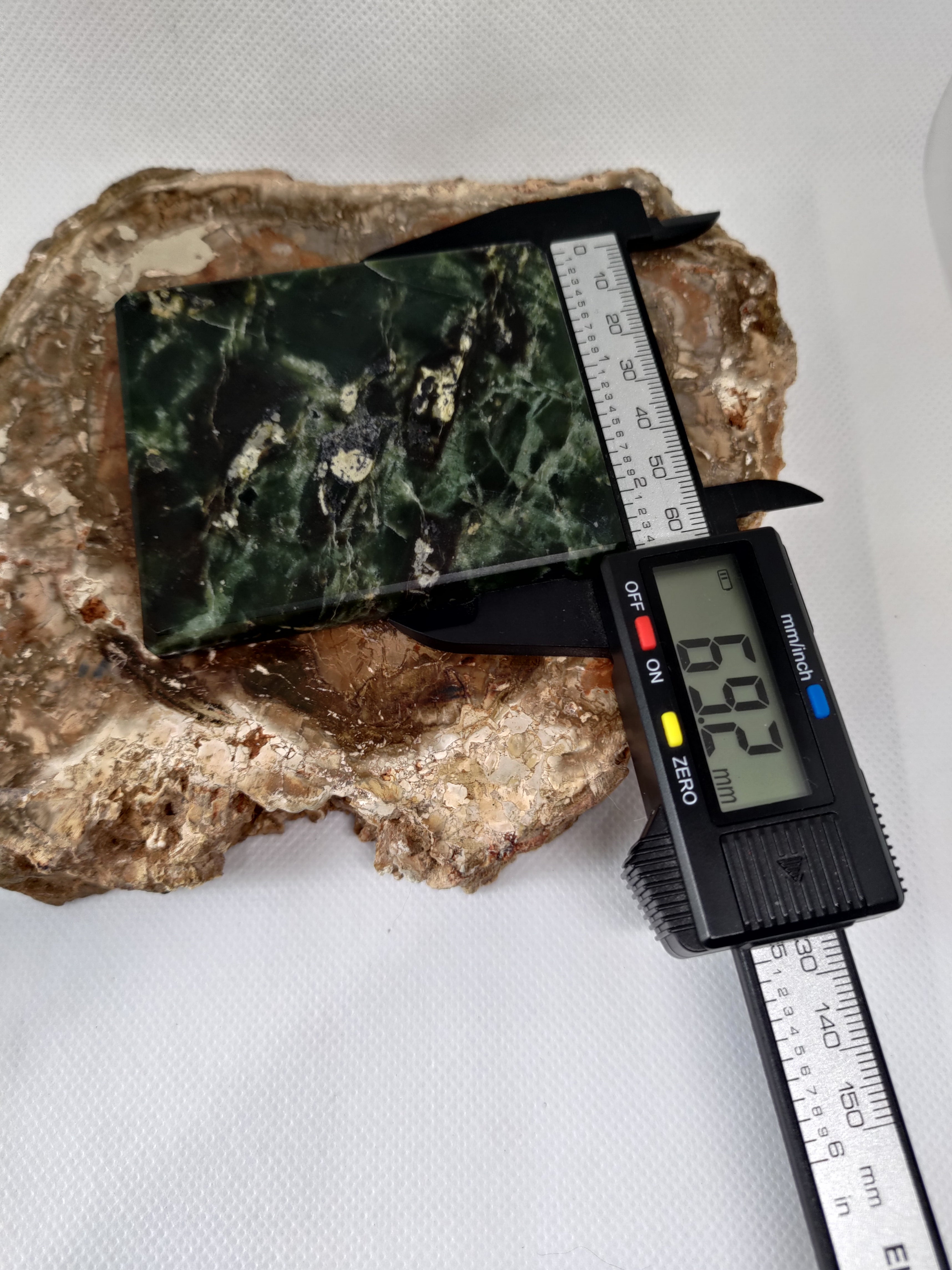 New Zealand Pounamu Display Slab (large) Ref 0053