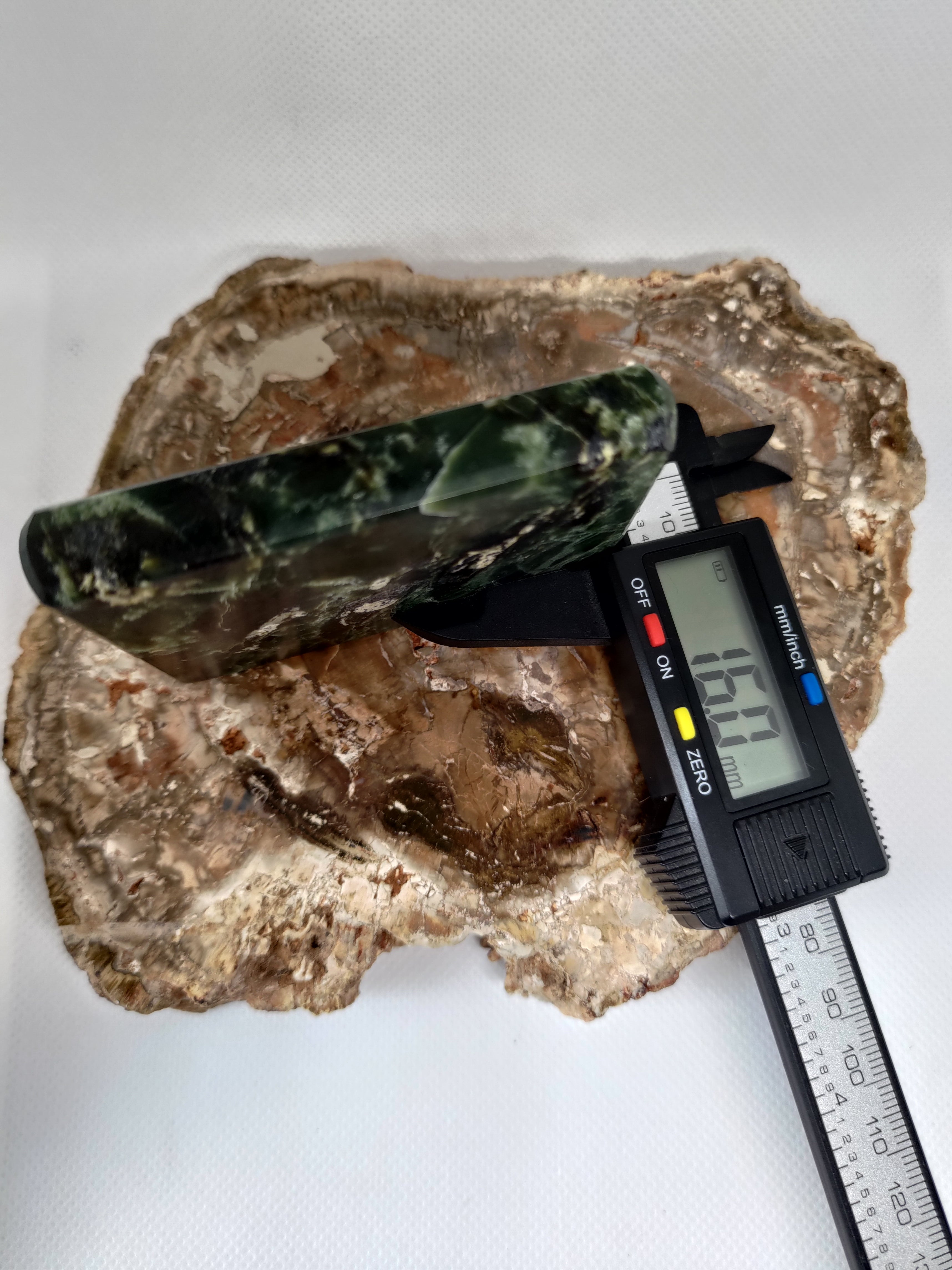 New Zealand Pounamu Display Slab (large) Ref 0053