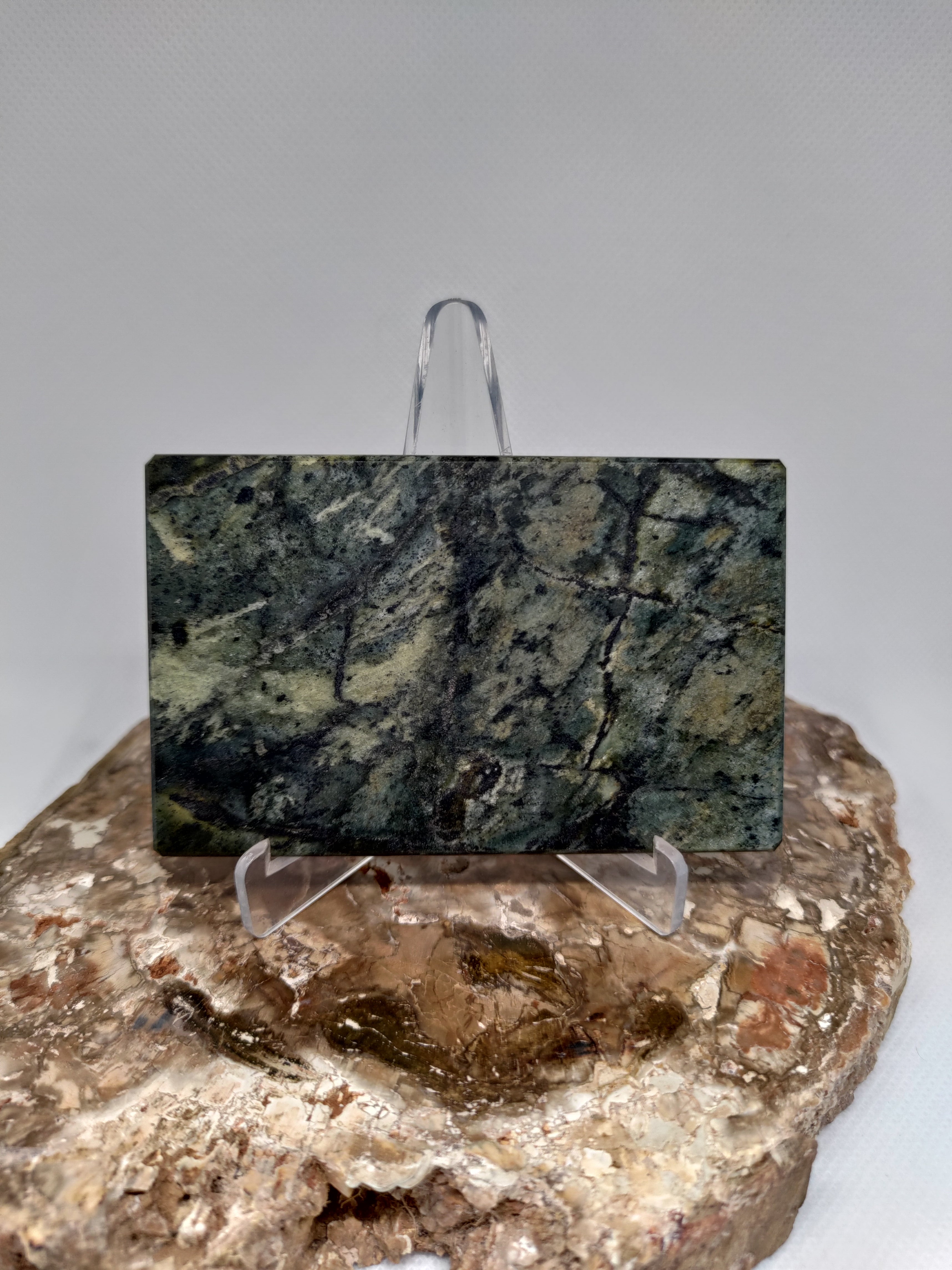 New Zealand Pounamu Display Slab (large) Ref 0052