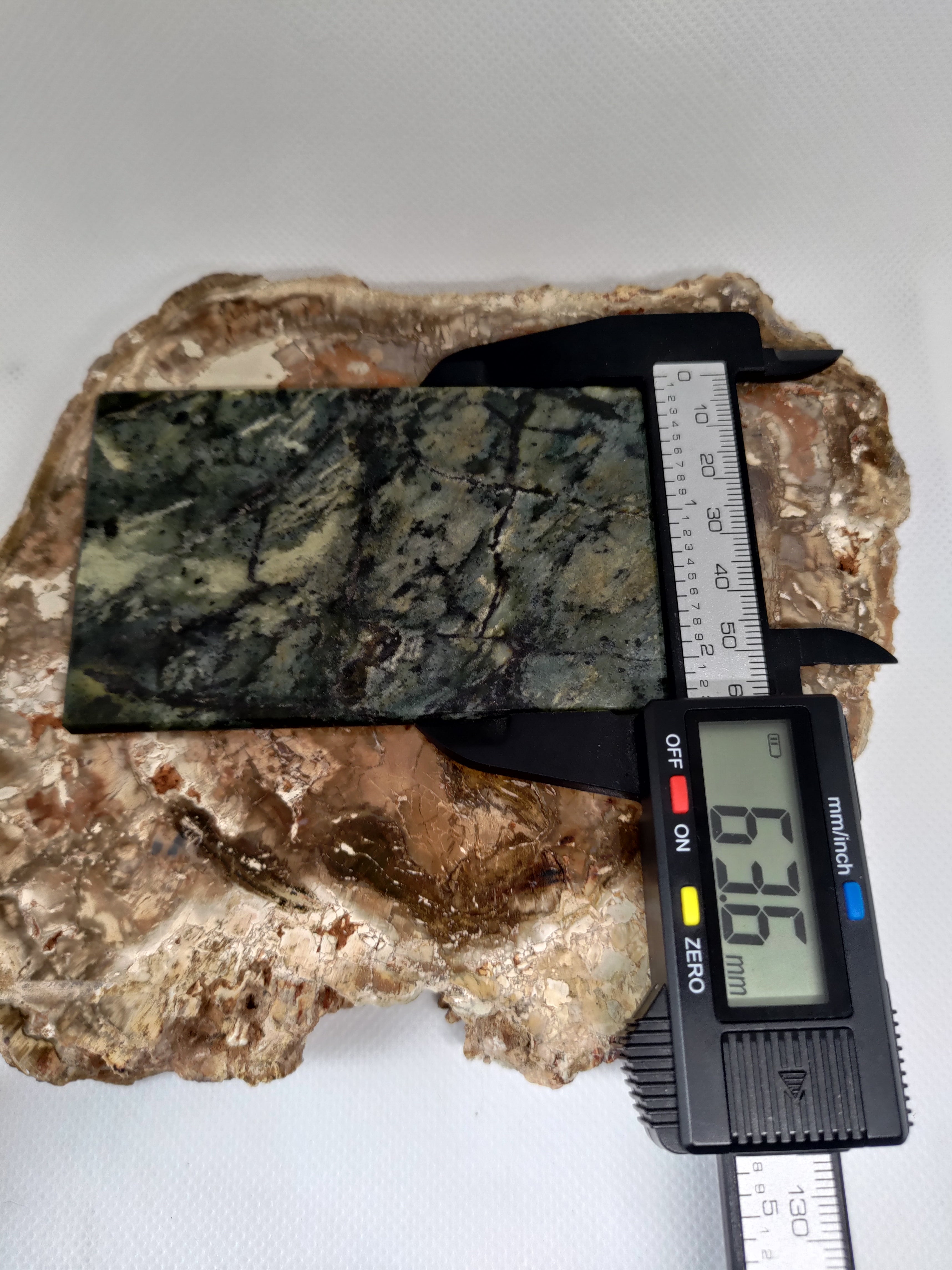 New Zealand Pounamu Display Slab (large) Ref 0052