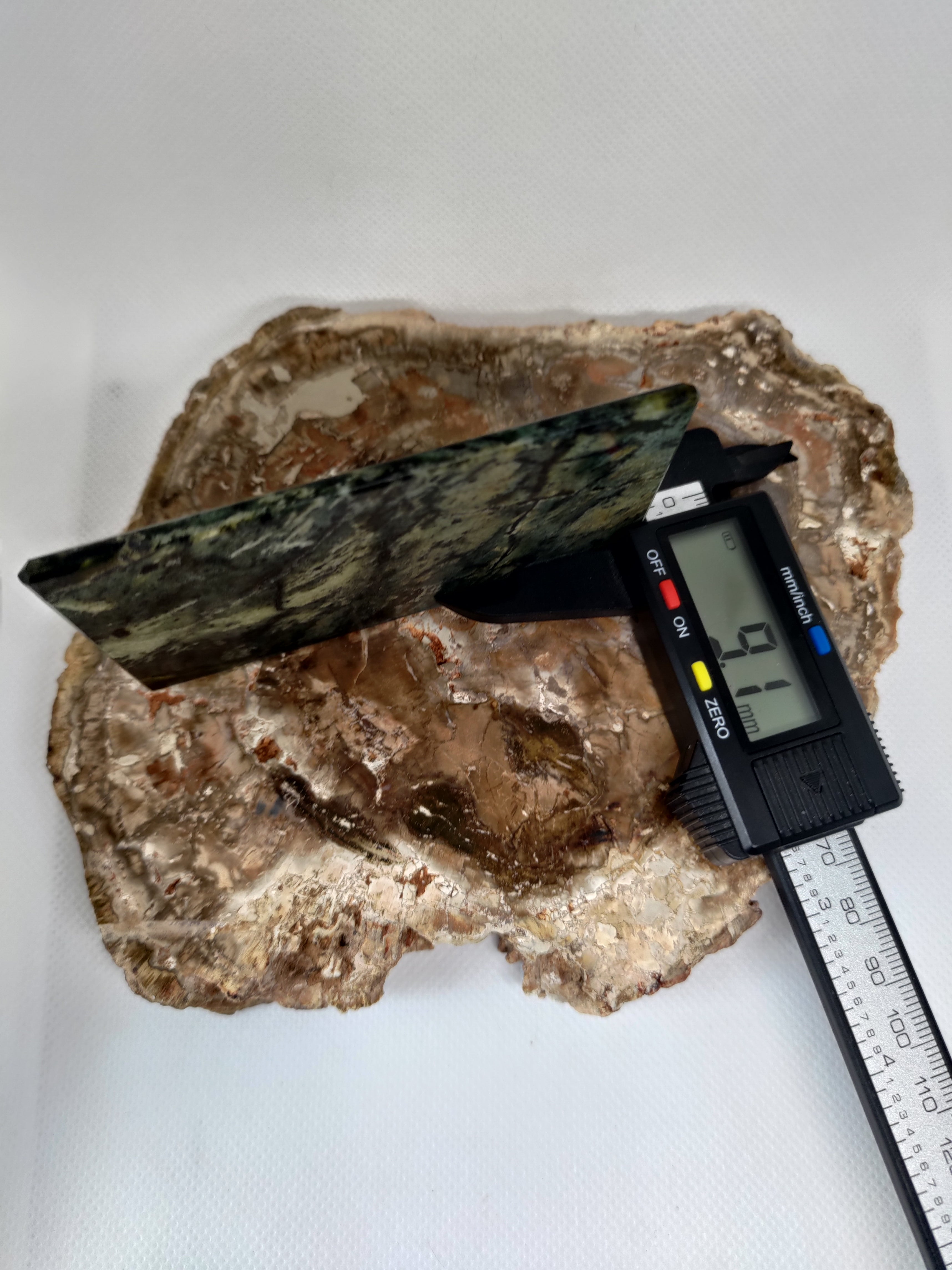 New Zealand Pounamu Display Slab (large) Ref 0052