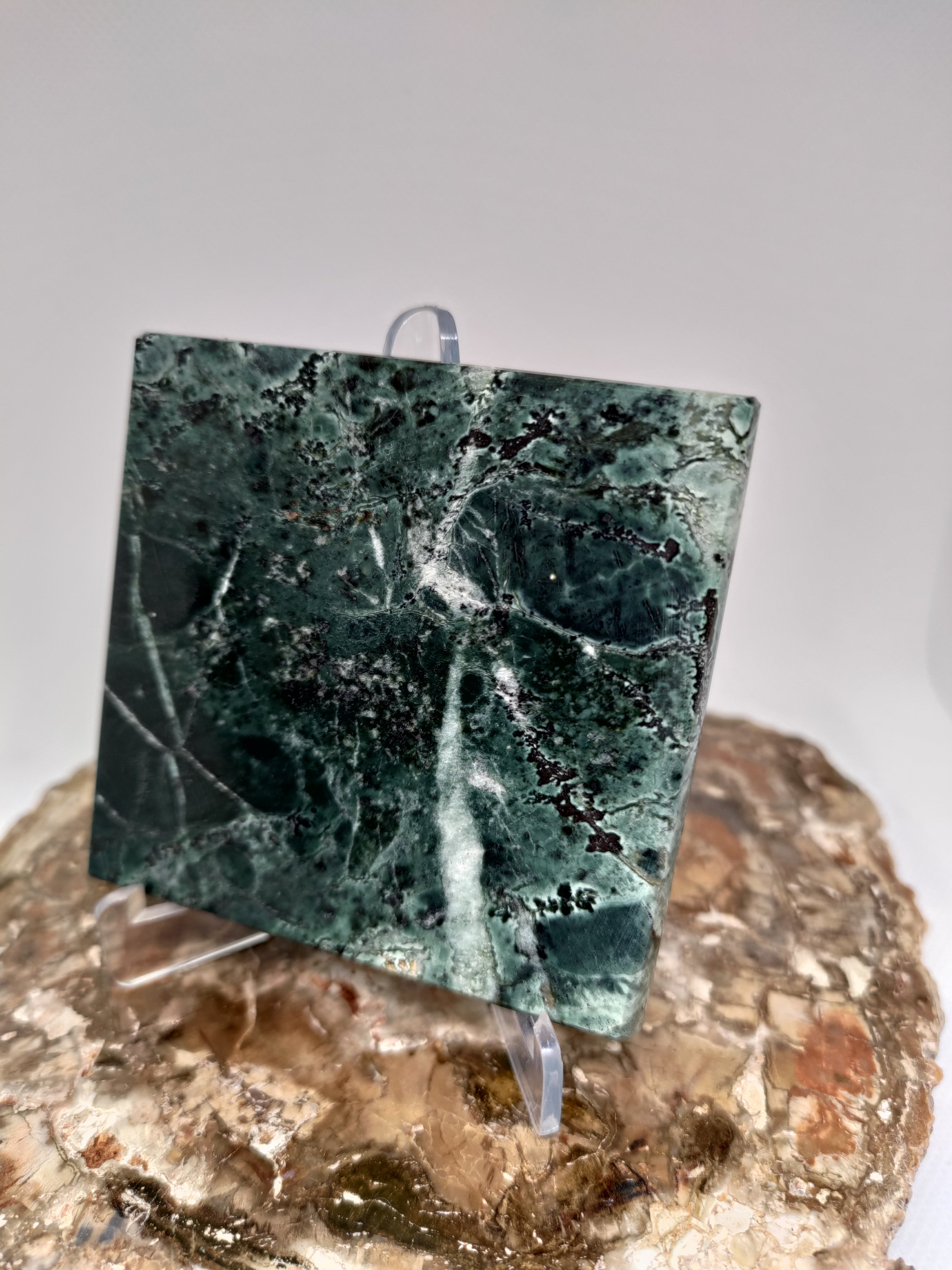 New Zealand Pounamu Display Slab (large) Ref 0023