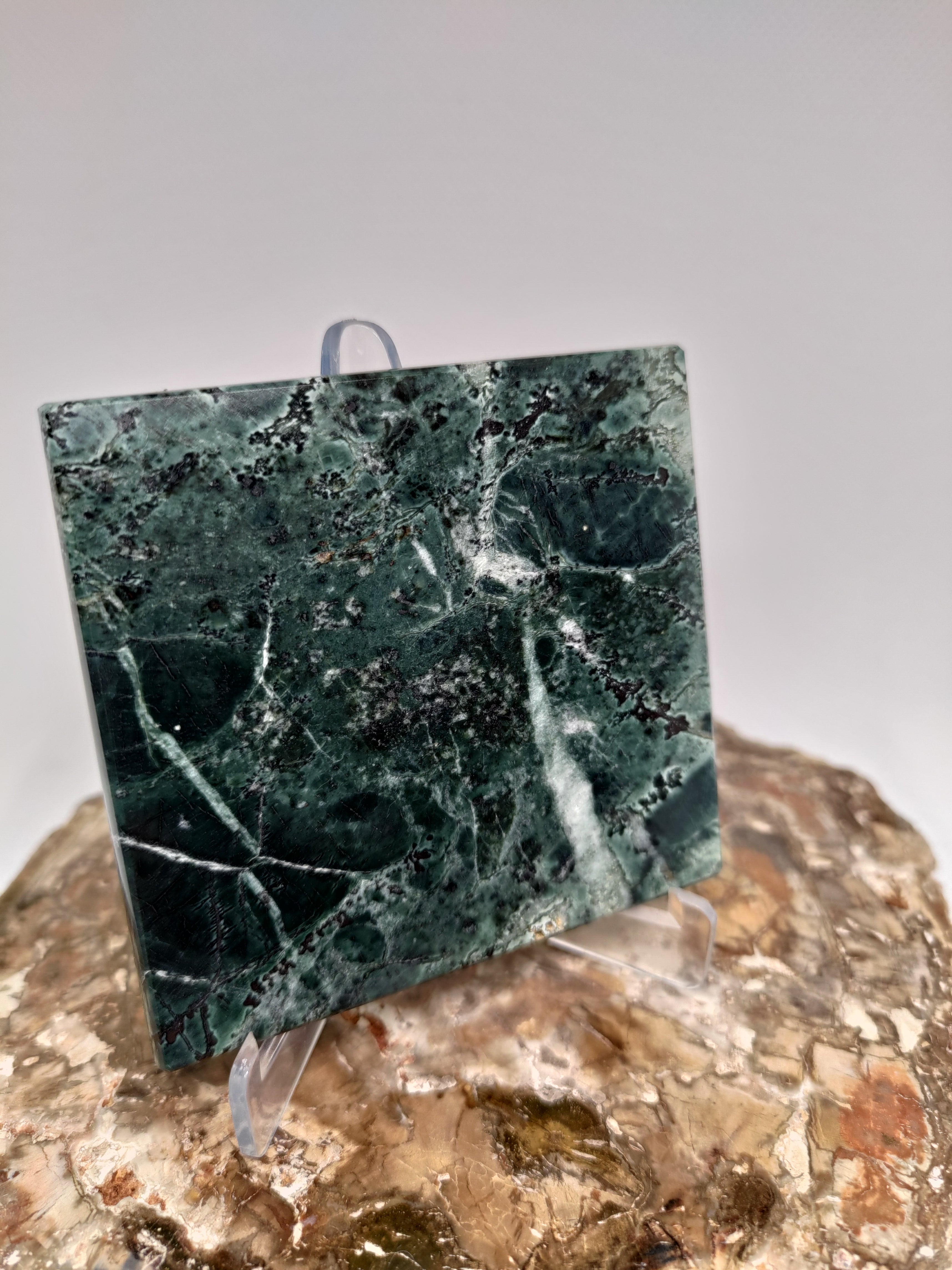 New Zealand Pounamu Display Slab (large) Ref 0023