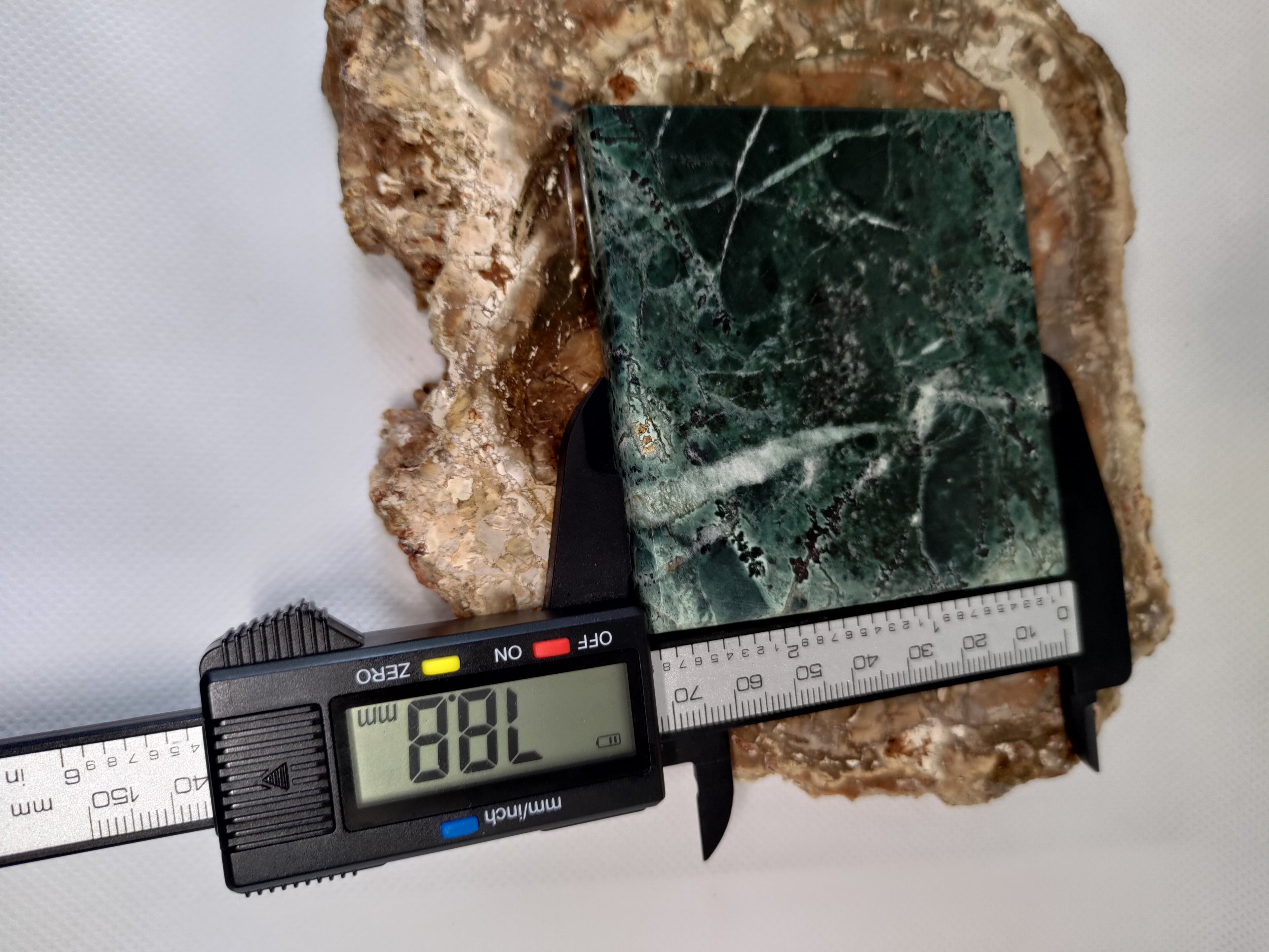 New Zealand Pounamu Display Slab (large) Ref 0023