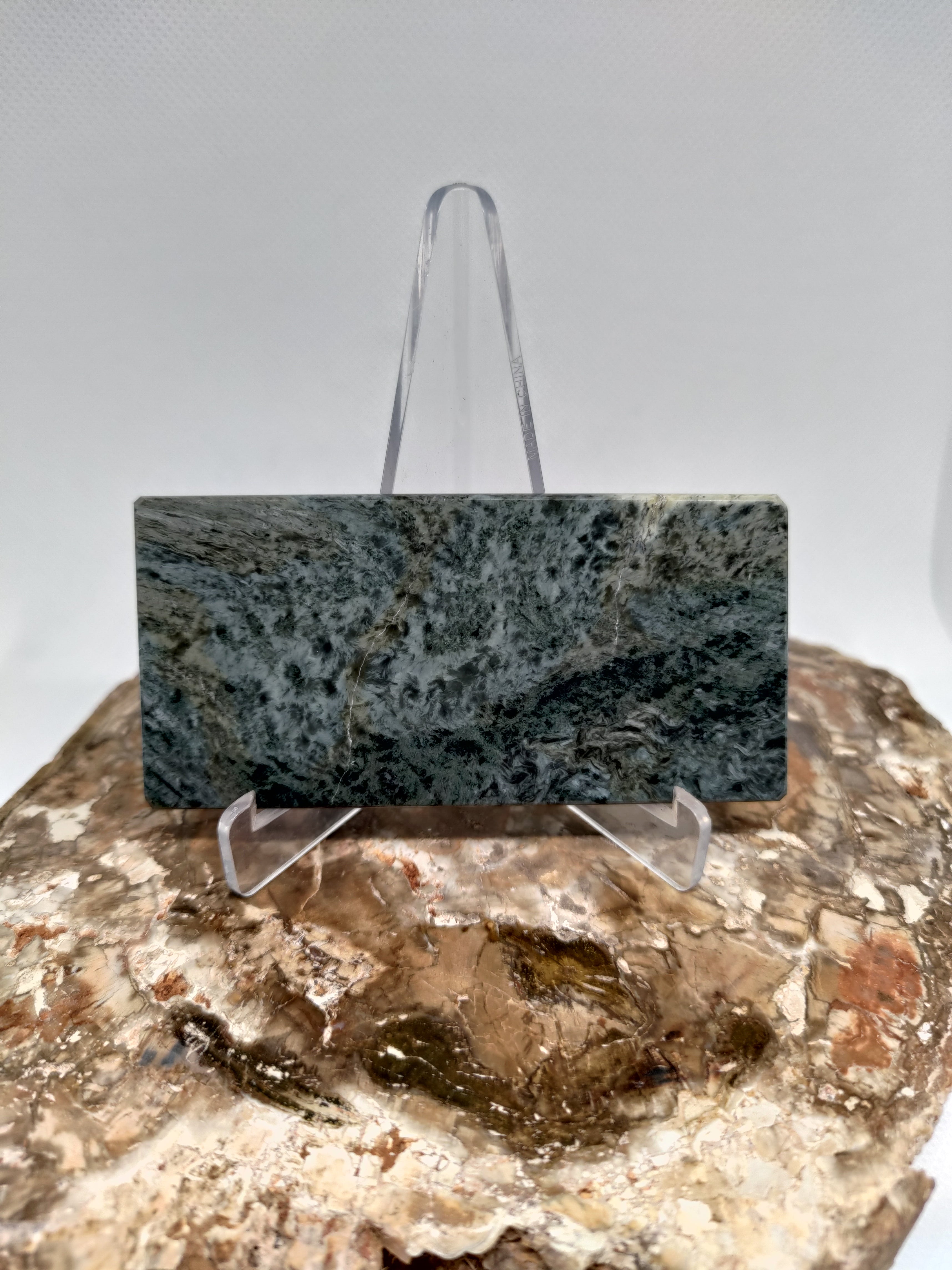 New Zealand Blue/Grey Diopside Display Slab (Large) Ref 0054