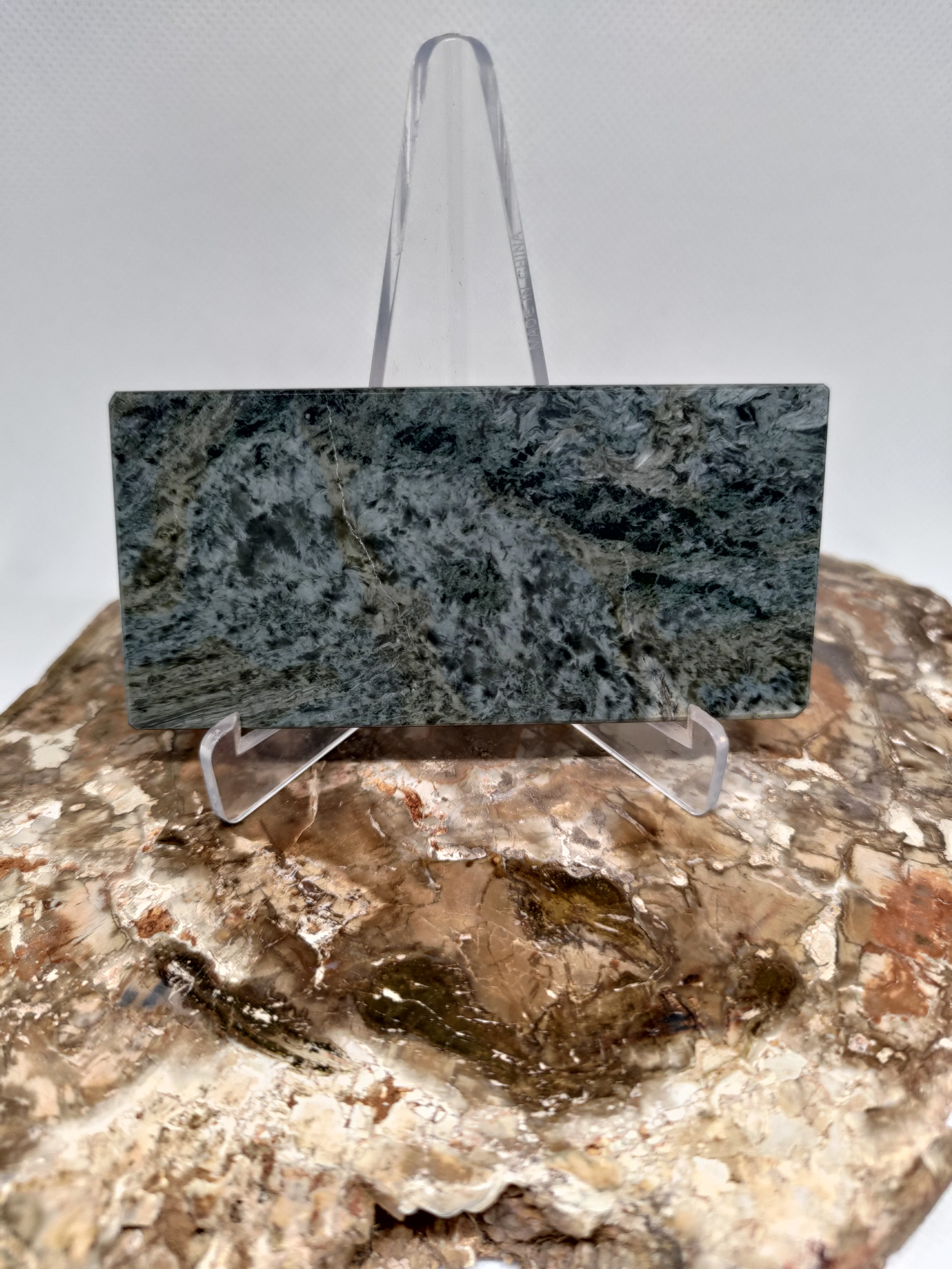 New Zealand Blue/Grey Diopside Display Slab (Large) Ref 0054
