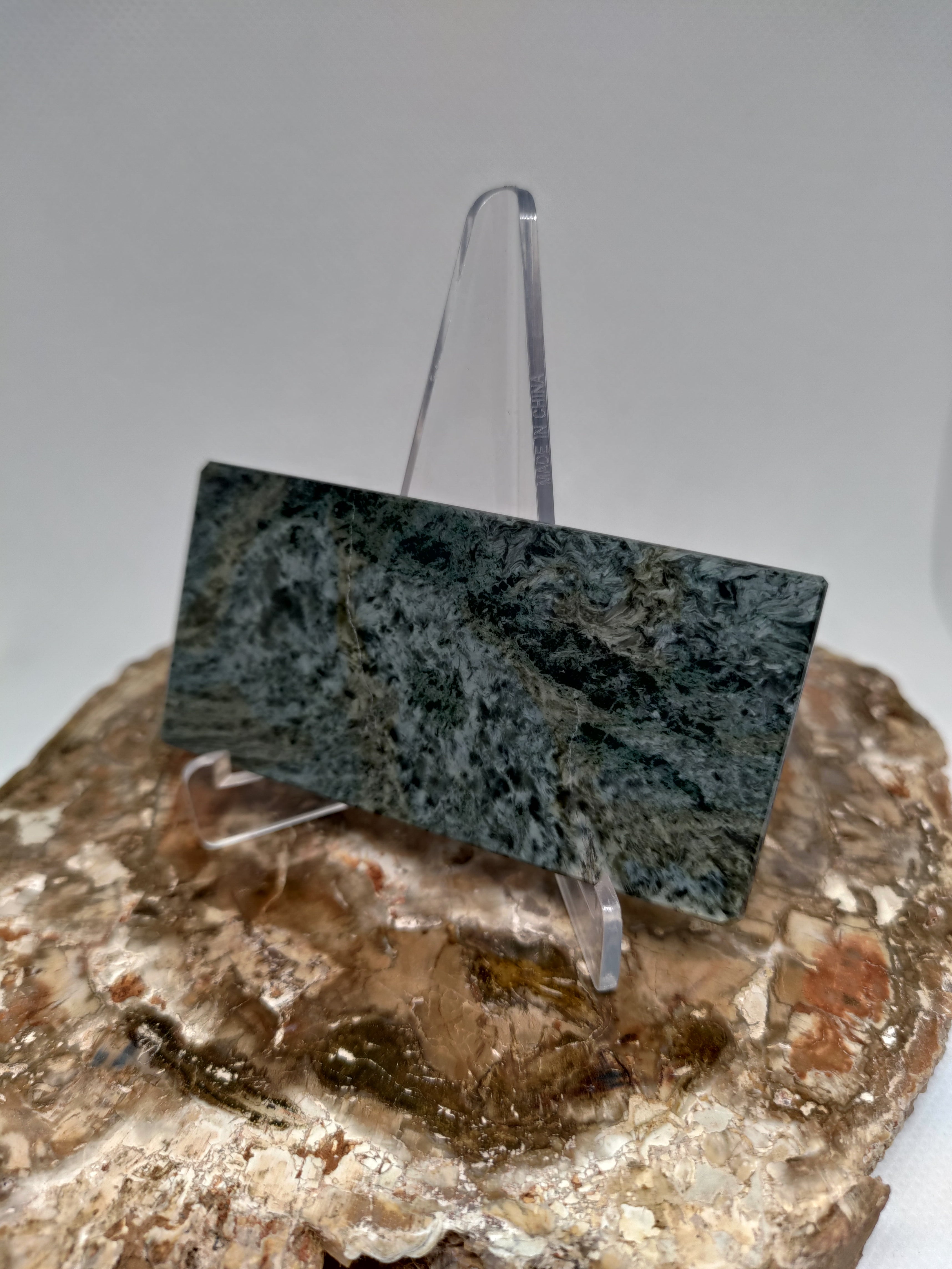 New Zealand Blue/Grey Diopside Display Slab (Large) Ref 0054