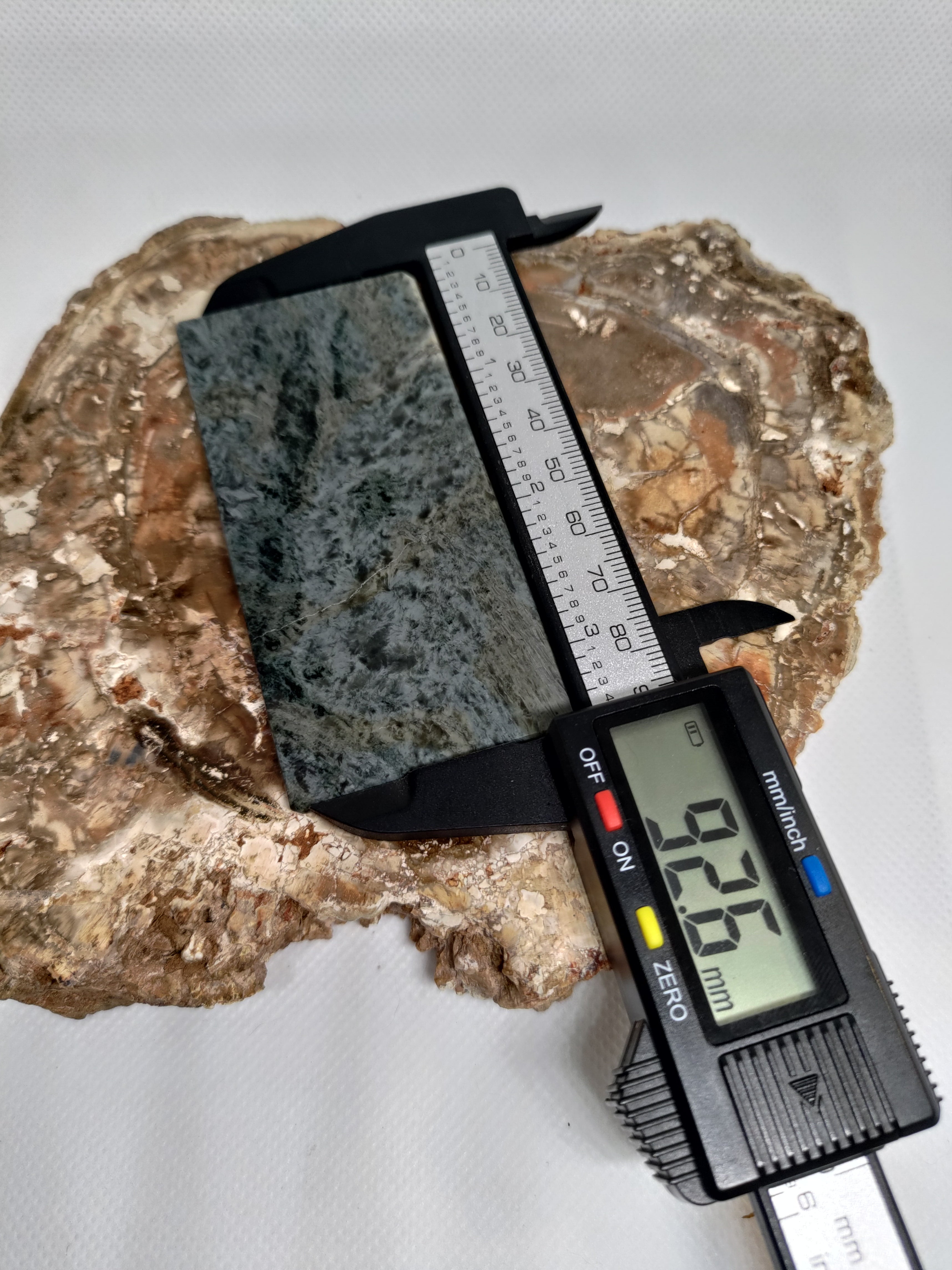 New Zealand Blue/Grey Diopside Display Slab (Large) Ref 0054
