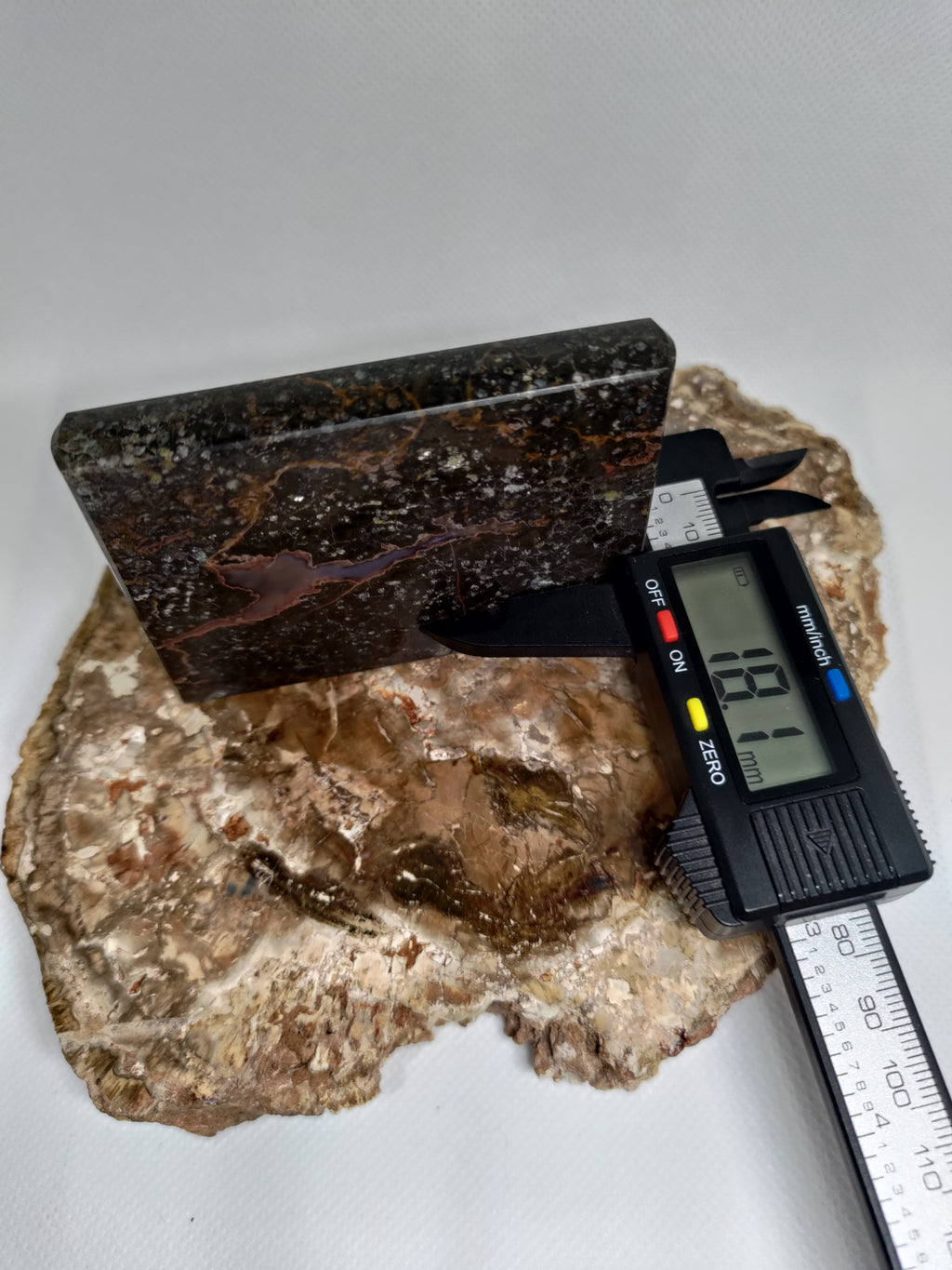 New Zealand Thunder Egg Polished Display Slab (Large) Ref 0056