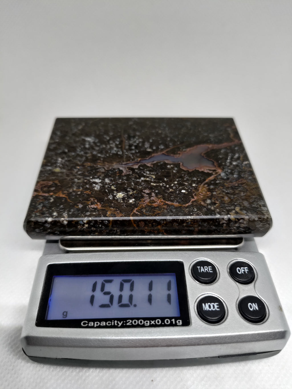 New Zealand Thunder Egg Polished Display Slab (Large) Ref 0056
