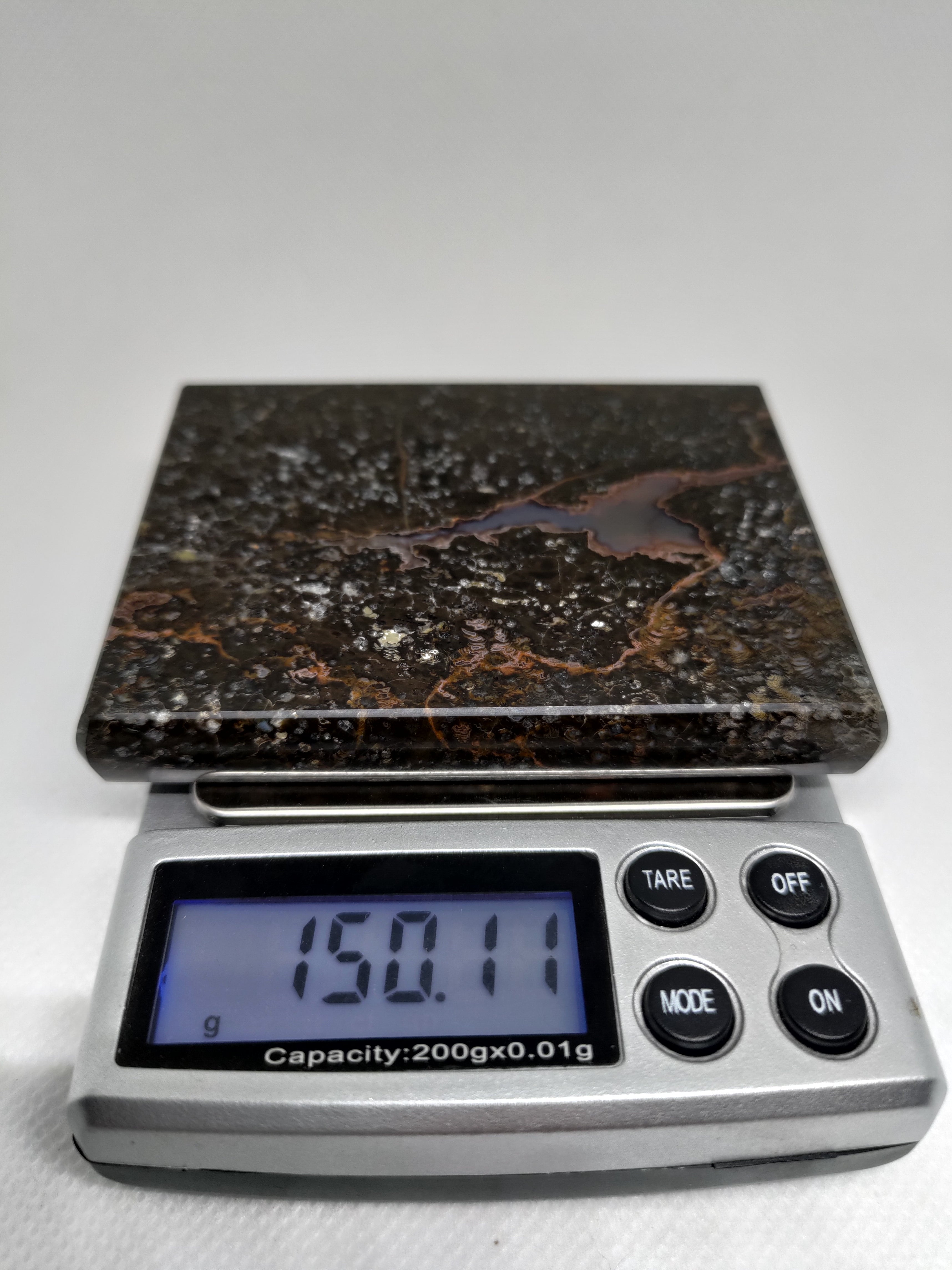 New Zealand Thunder Egg Polished Display Slab (Large) Ref 0056