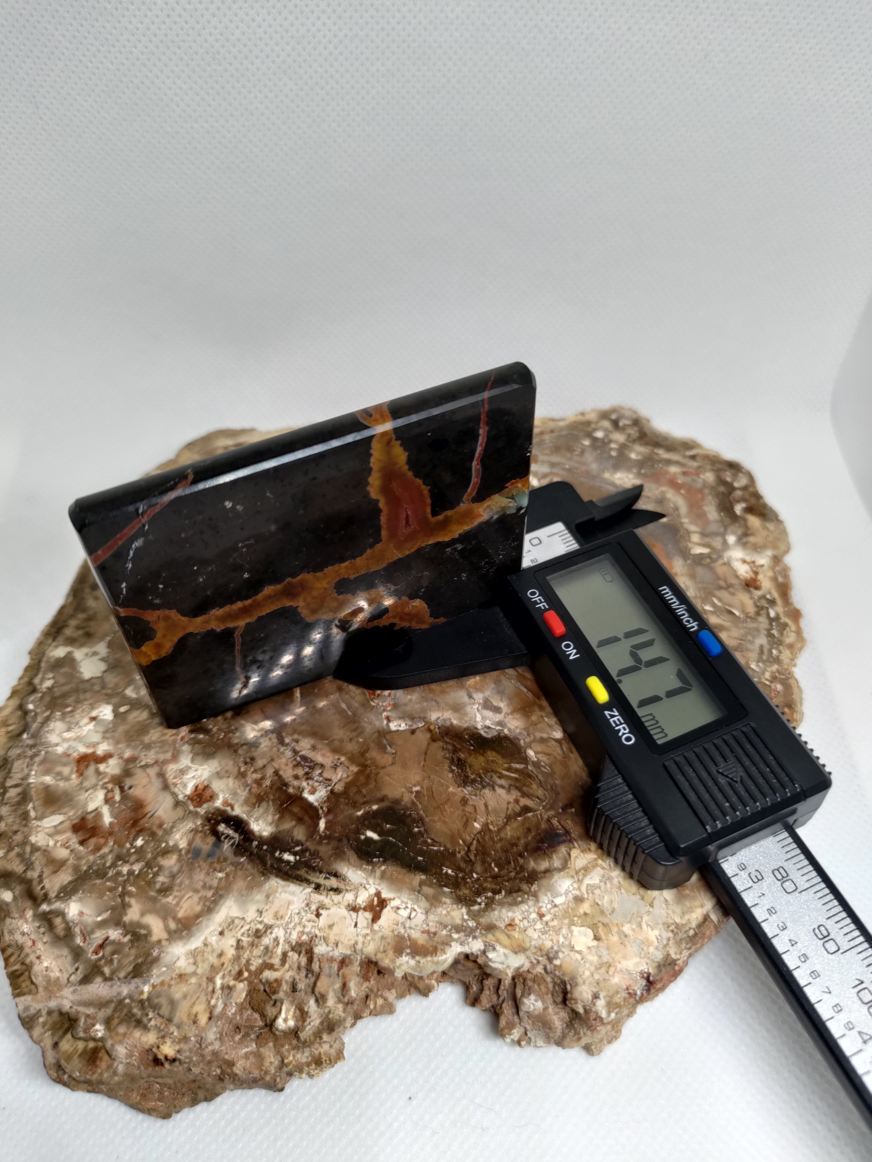 New Zealand Thunder Egg Polished Display Slab (small) Ref 0057