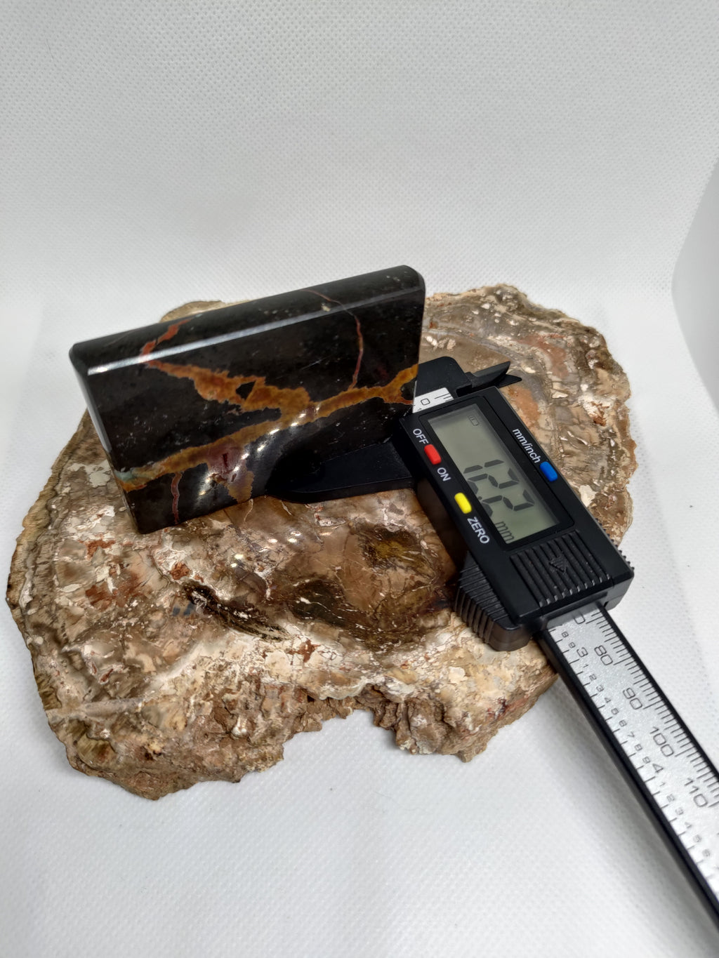 New Zealand Thunder Egg Polished Display Slab (small) Ref 0057