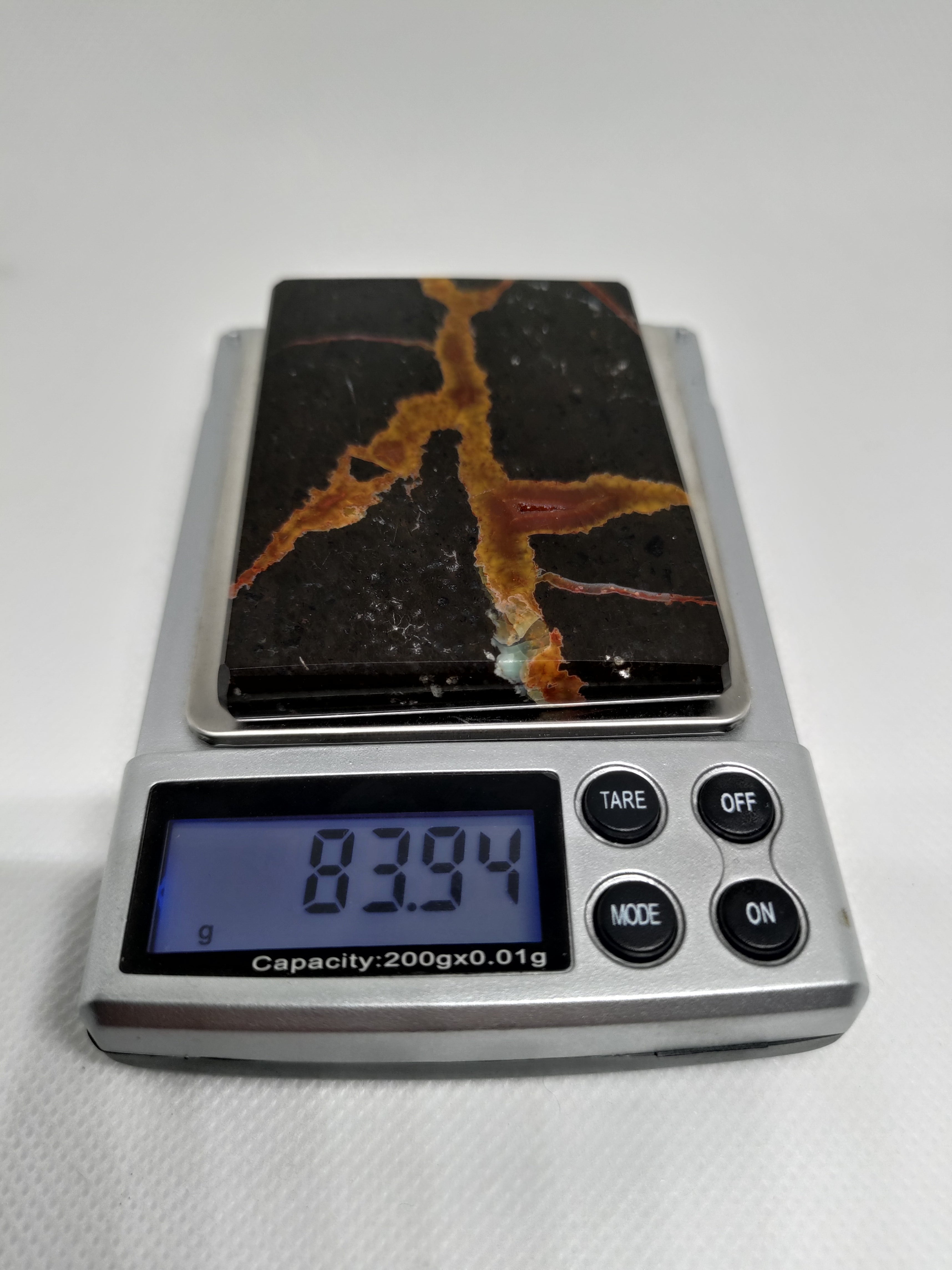 New Zealand Thunder Egg Polished Display Slab (small) Ref 0057