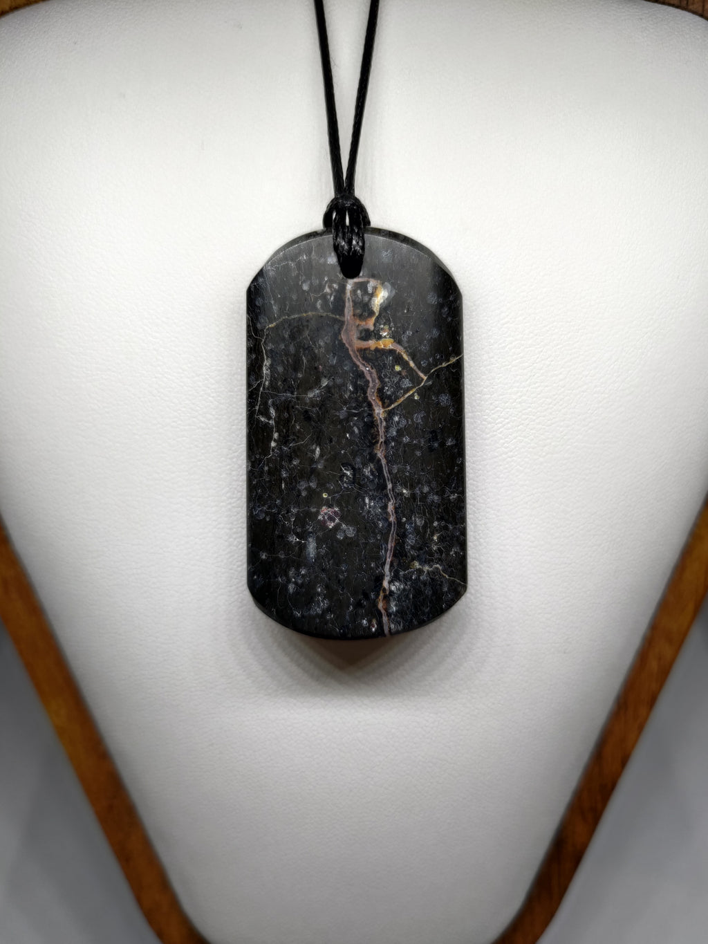 New Zealand Thunder Egg Necklace Ref 0013