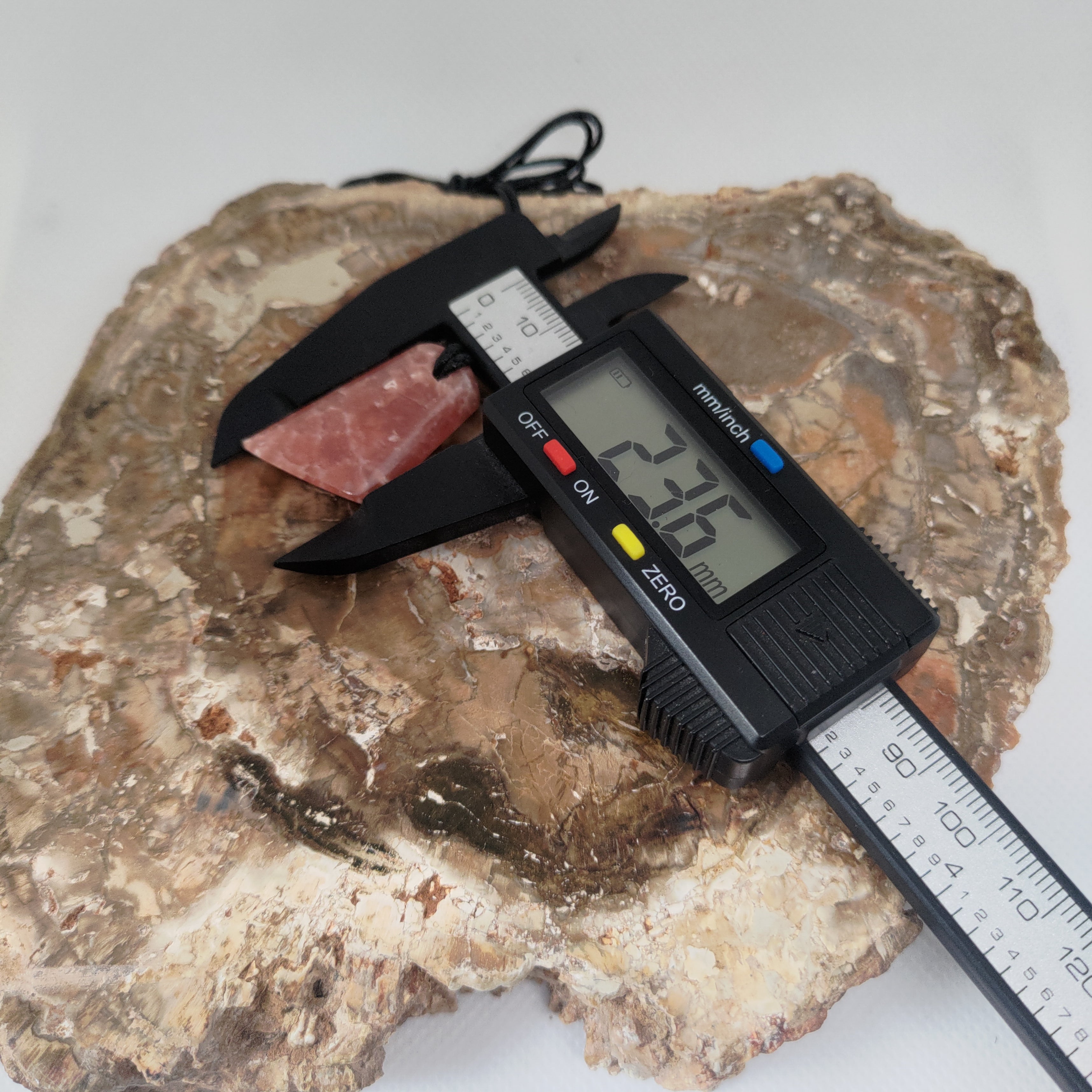 Hand Made Rhodochrosite Pendant 0075