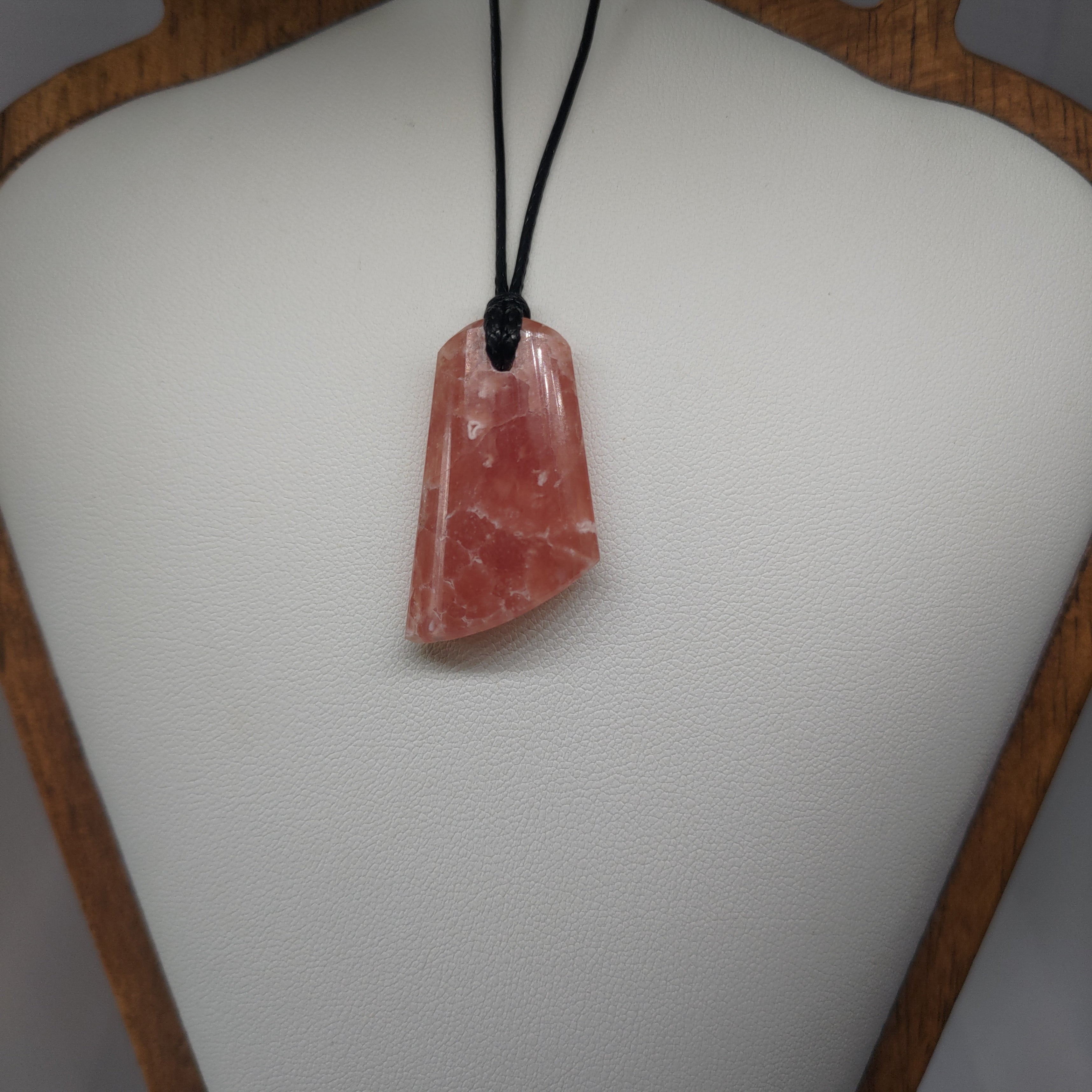 Hand Made Rhodochrosite Pendant 0075