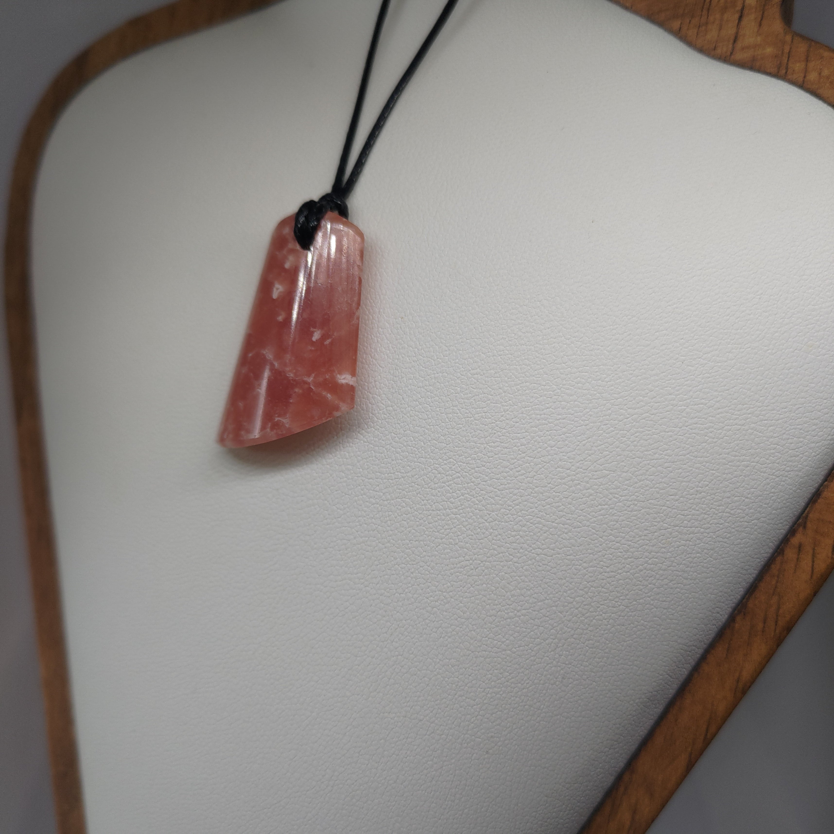 Hand Made Rhodochrosite Pendant 0075
