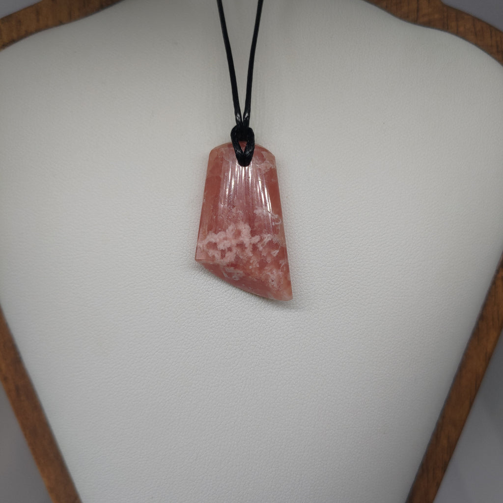 Hand Made Rhodochrosite Pendant 0075