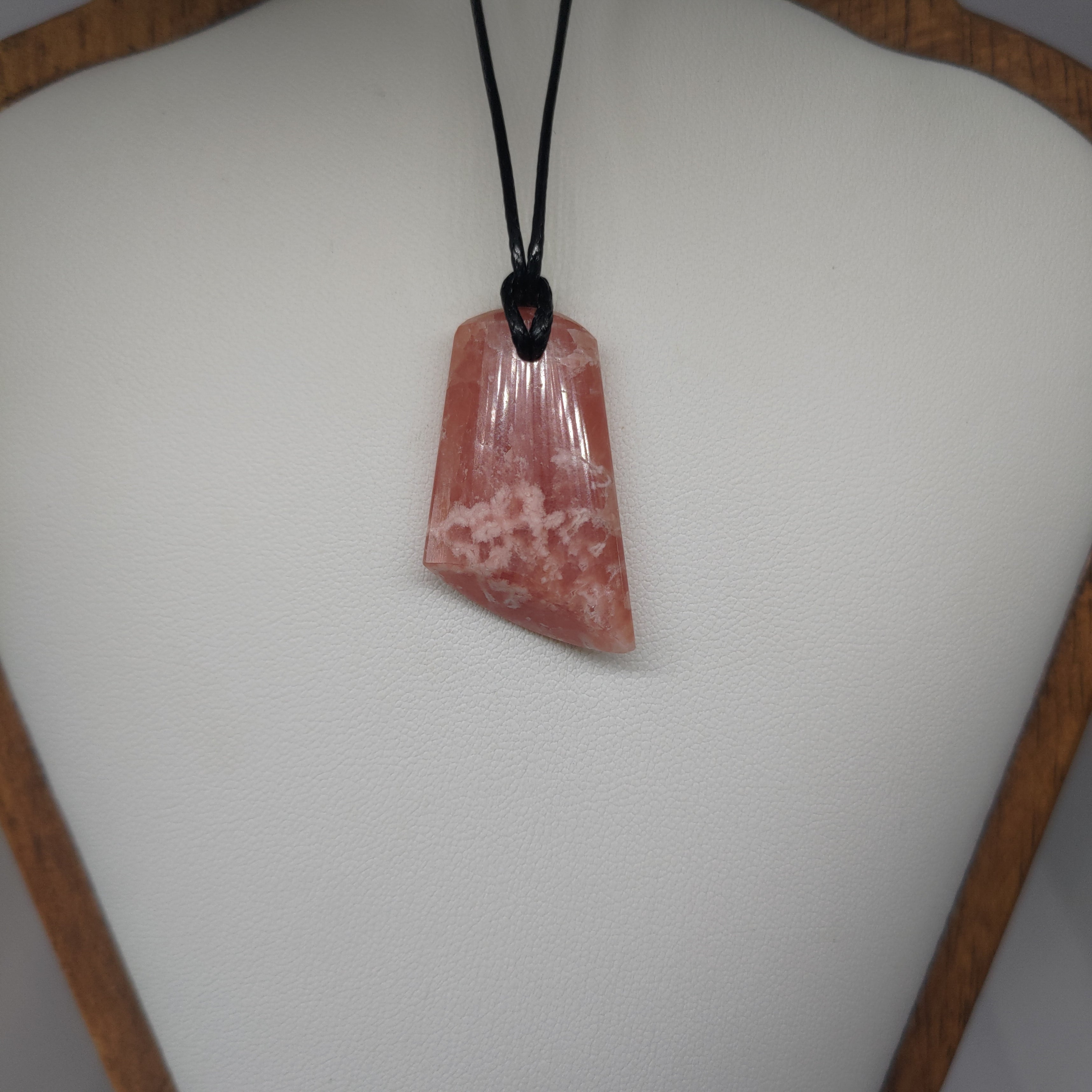 Hand Made Rhodochrosite Pendant 0075