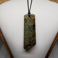 Hand Made New Zealand Obay Stone Pendant Ref: 0127