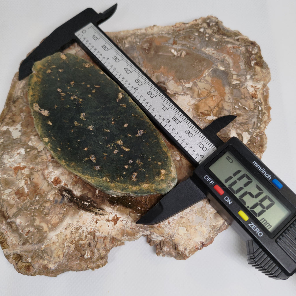 New Zealand Pounamu Display Slab (large) Ref 0131