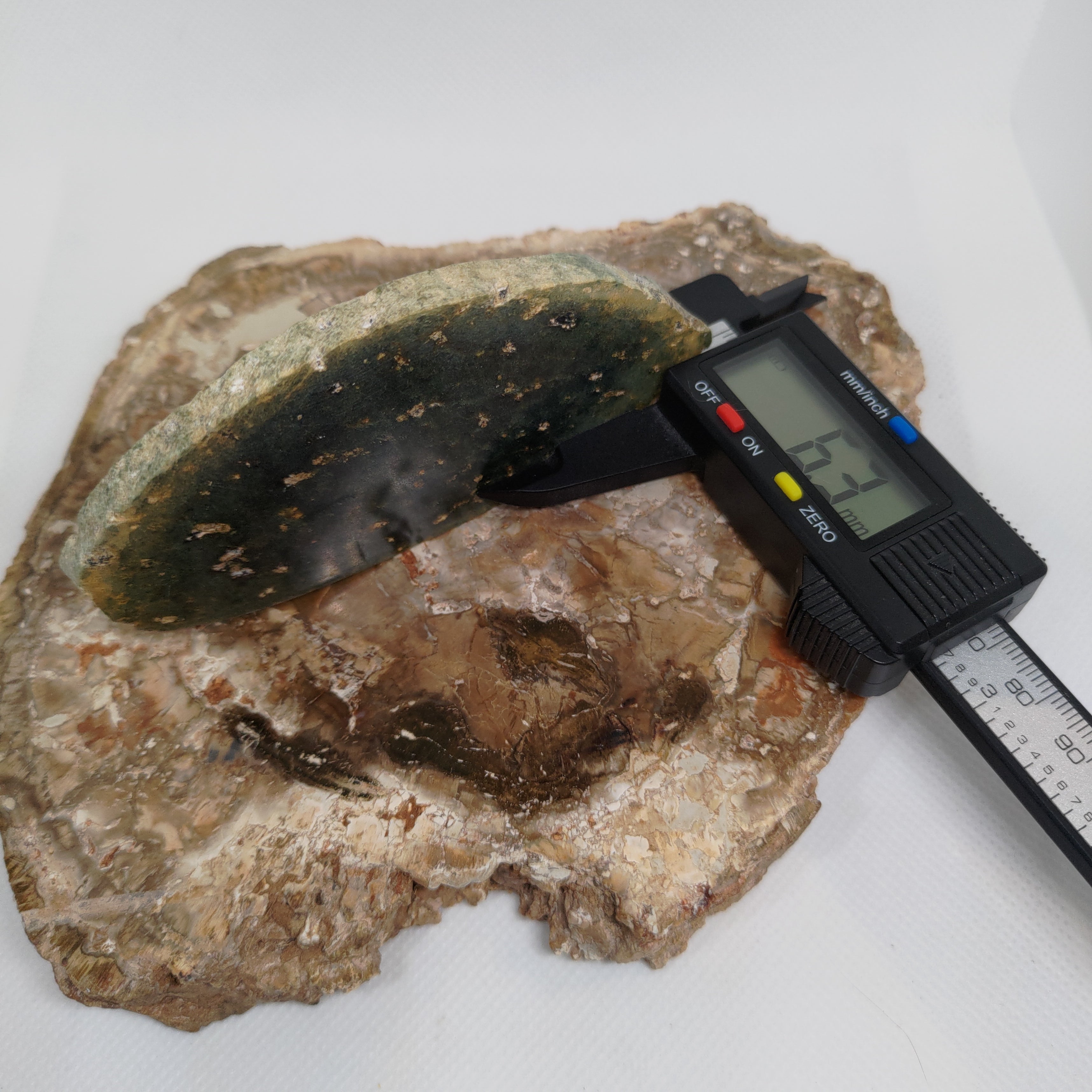New Zealand Pounamu Display Slab (large) Ref 0131