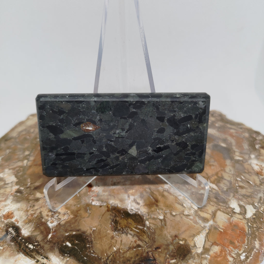 Hand Made New Zealand Conglomerate Stone Display Slab (Medium) Ref: 0133