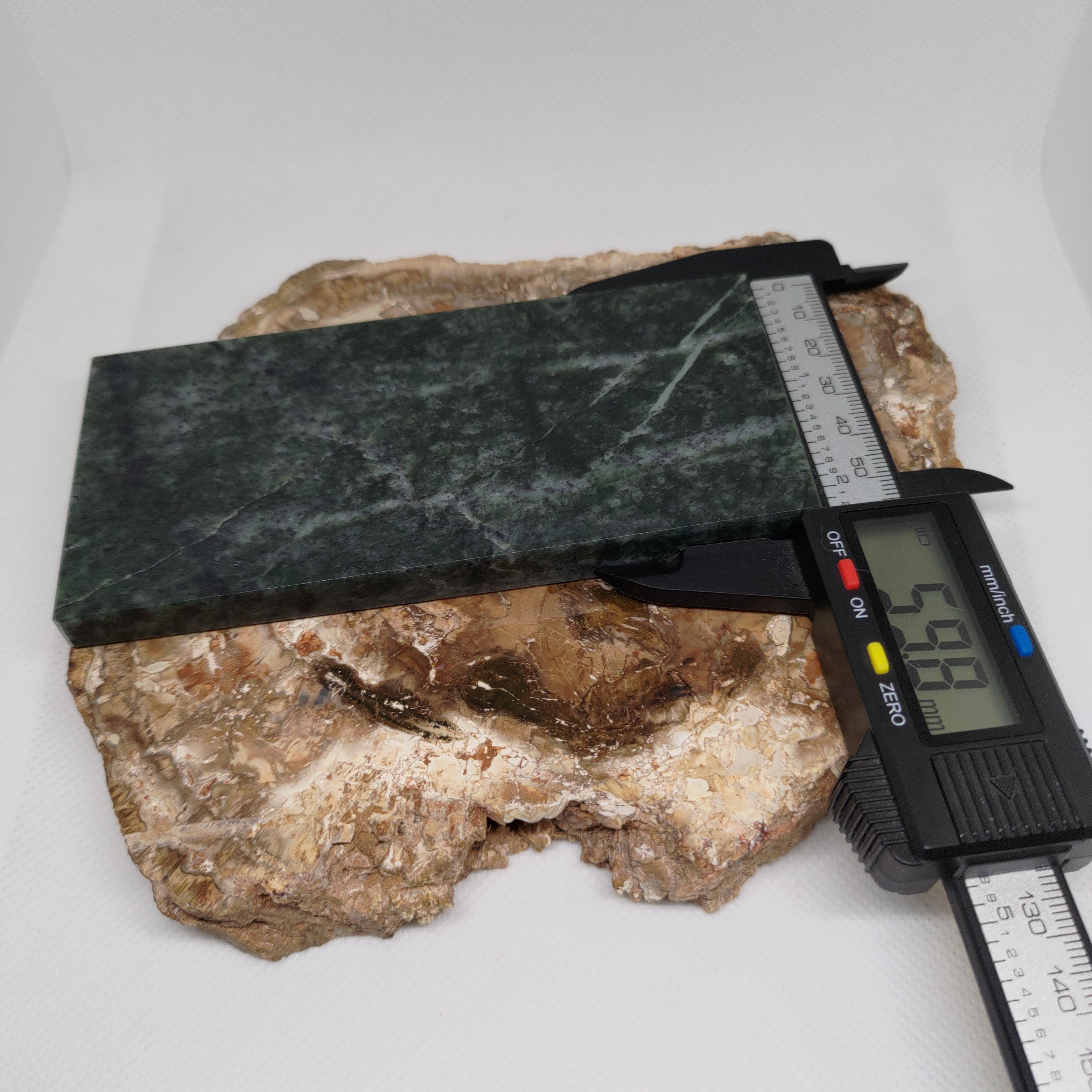 New Zealand Pounamu Display Slab (large) Ref 0136