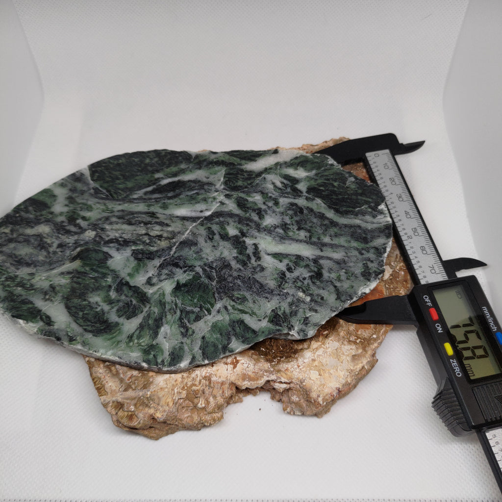 New Zealand Pounamu Display Slab (XL) Ref 0137