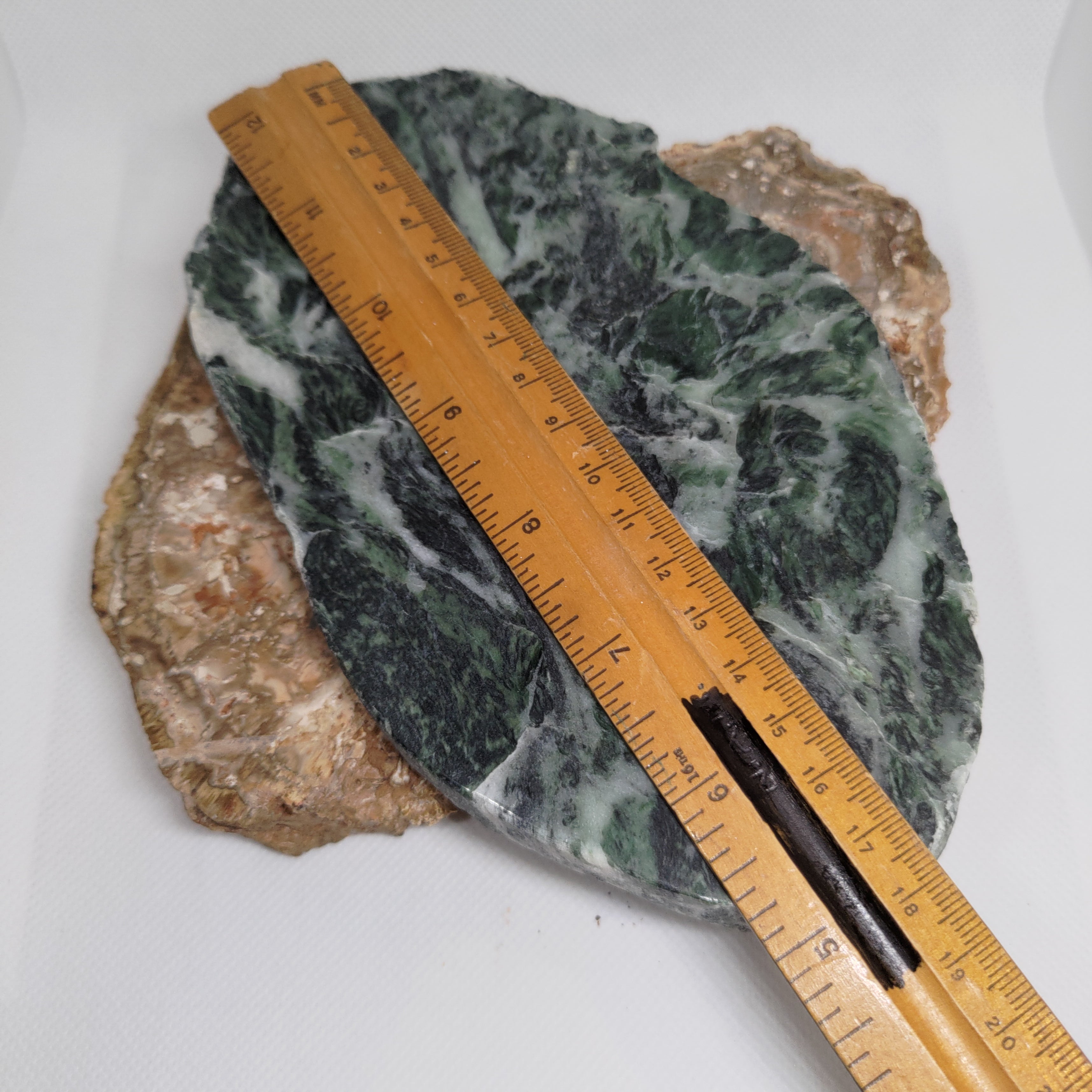 New Zealand Pounamu Display Slab (XL) Ref 0137