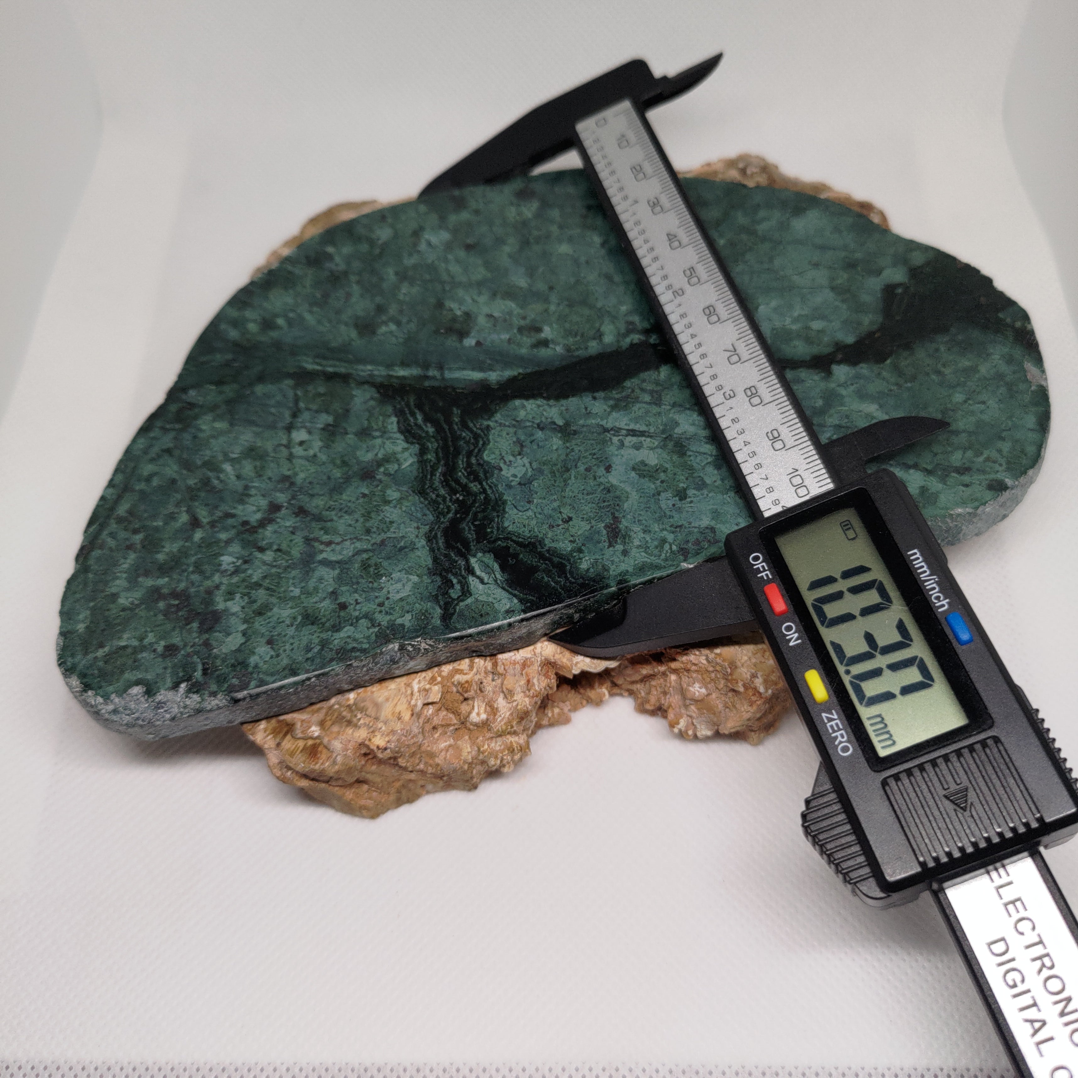 New Zealand Pounamu Display Slab (XL) Ref 0144