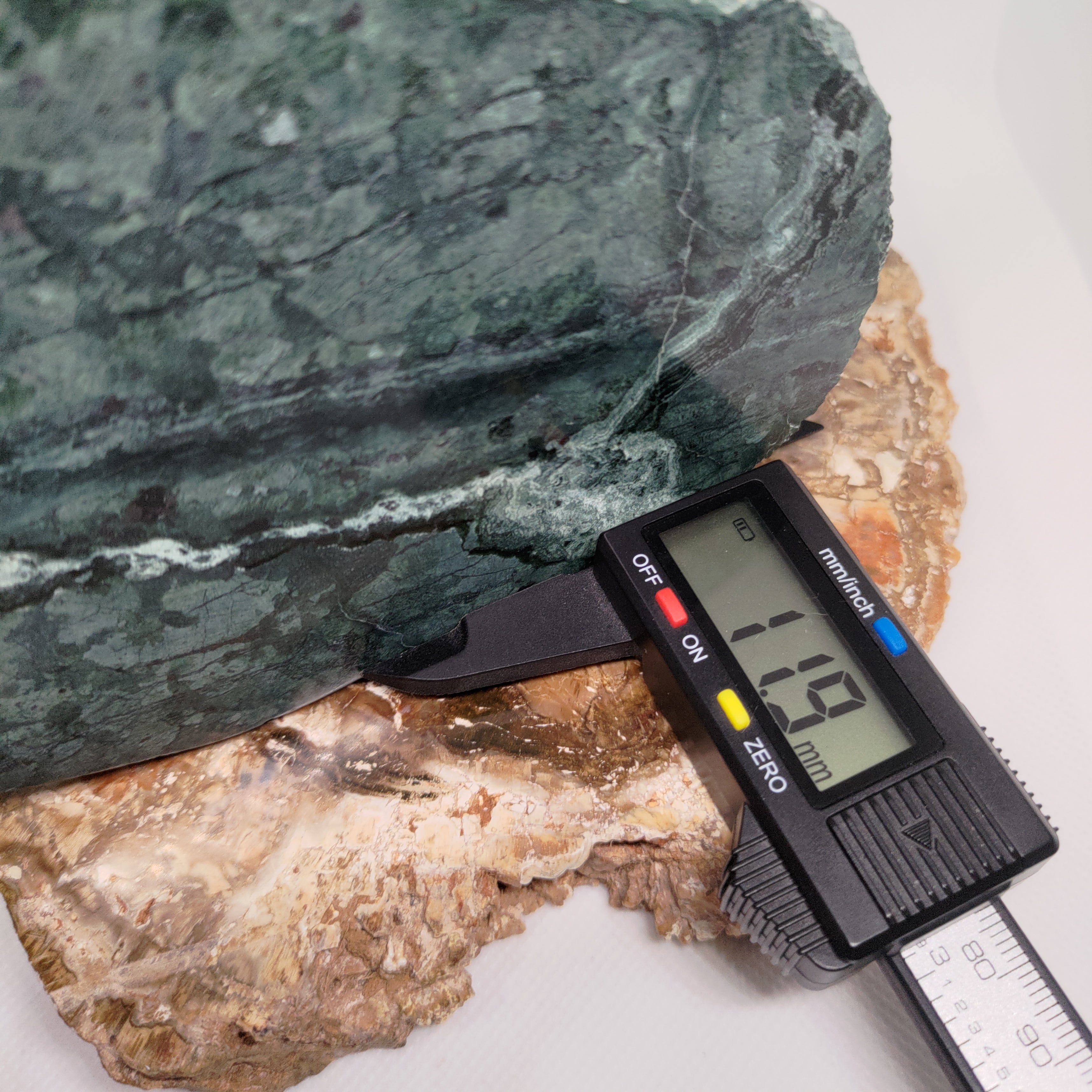 New Zealand Pounamu Display Slab (XL) Ref 0144
