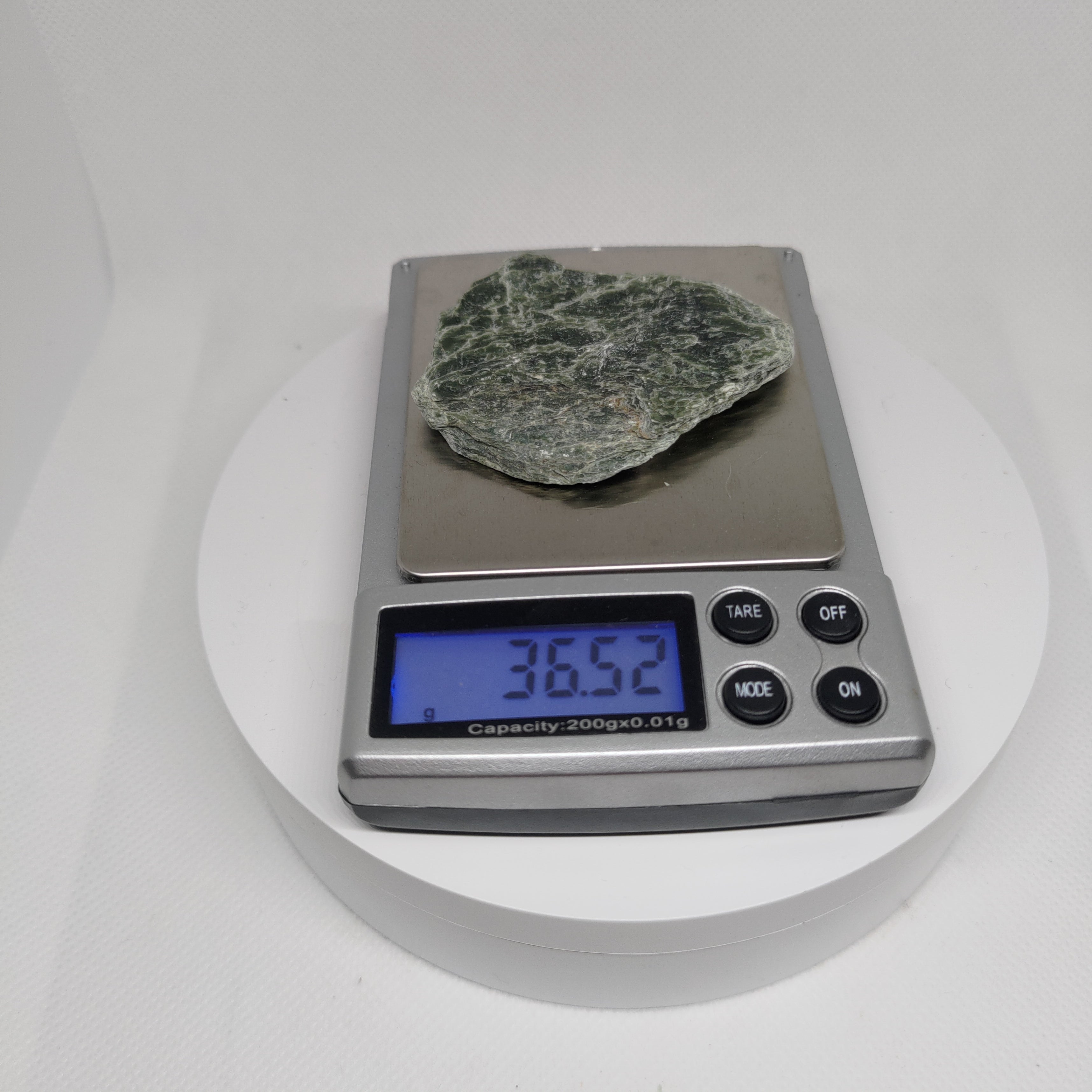 New Zealand Silver Flower Pounamu Specimen (Small) Ref: 0150