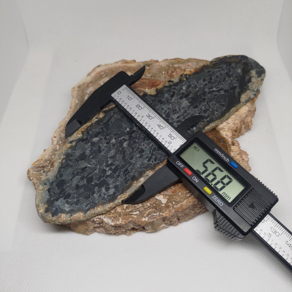 Hand Made New Zealand Conglomerate Stone Display Slab Ref: 0156