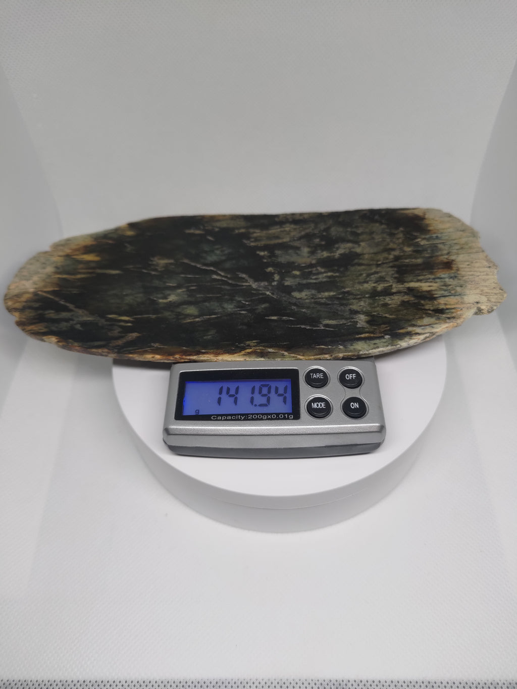 New Zealand Pounamu Display Slab Ref: 0157