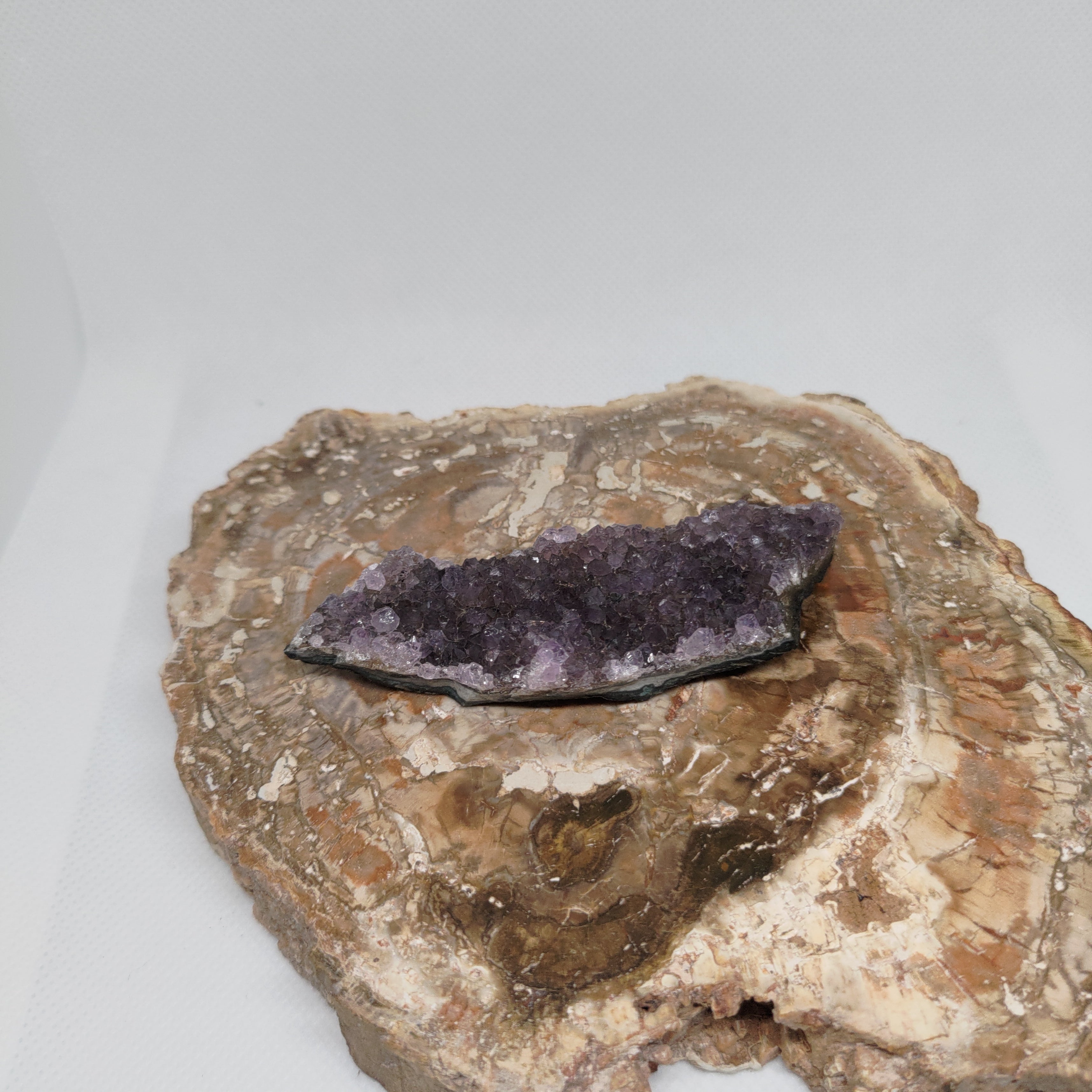 Purple Amethyst Crystal Cluster Specimen Ref: 0161