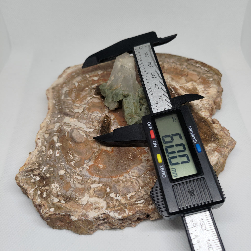 Chlorite Included Quartz Pakistan Specimen Ref: 0163