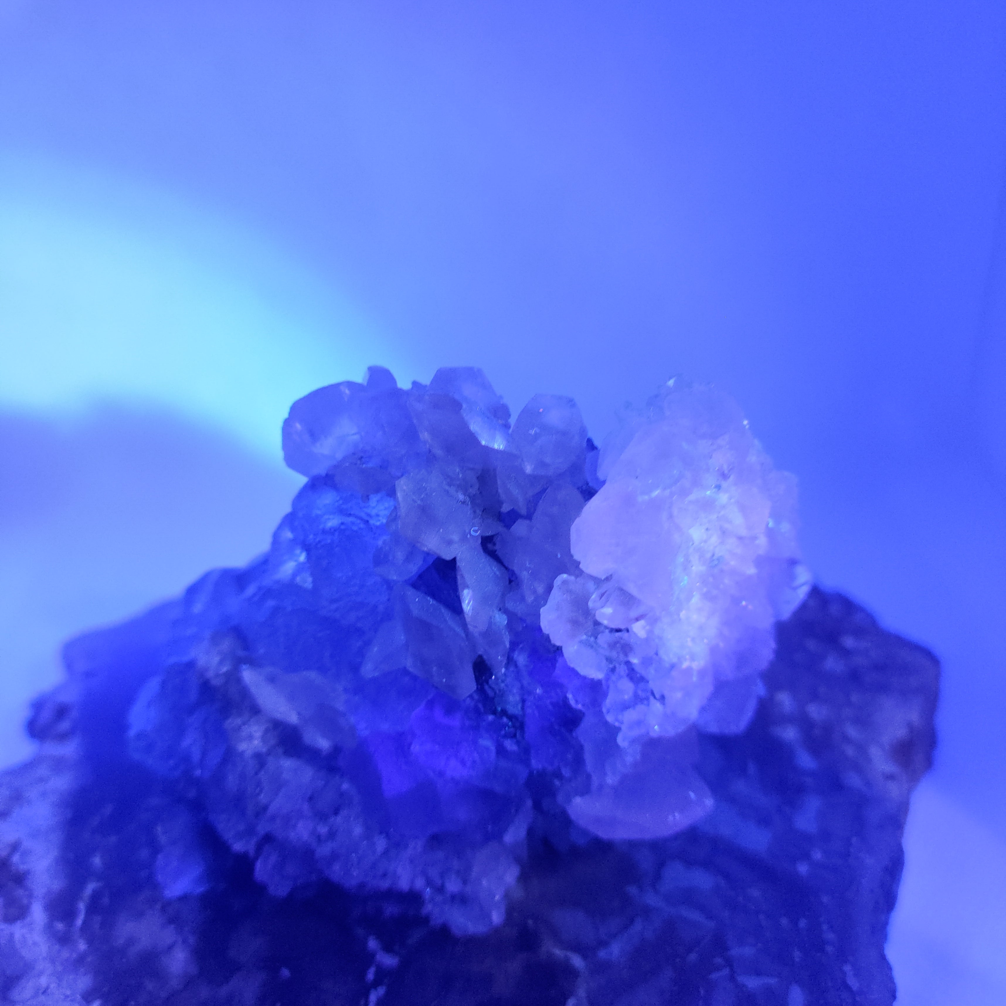 Fluorite with Calcite Specimen Ref: 0172