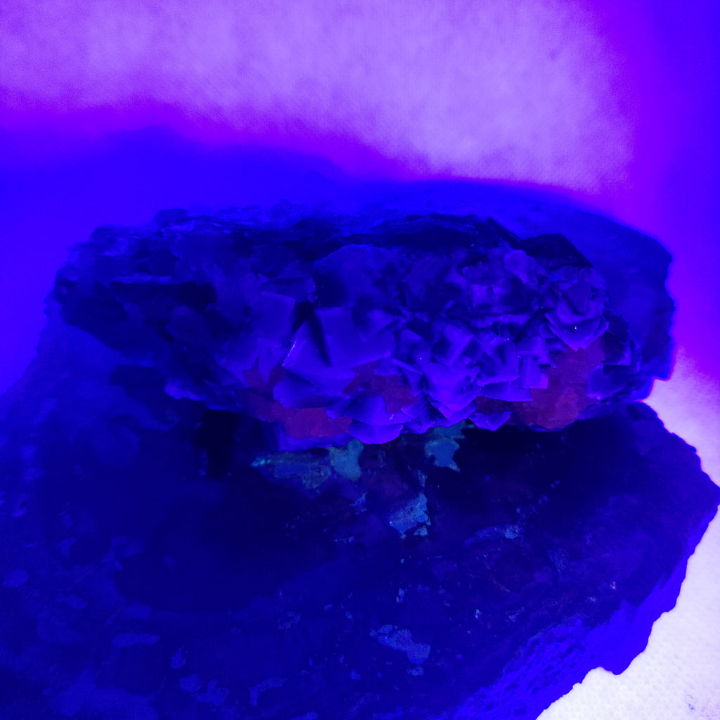 Fluorite with Calcite Specimen Ref: 0173