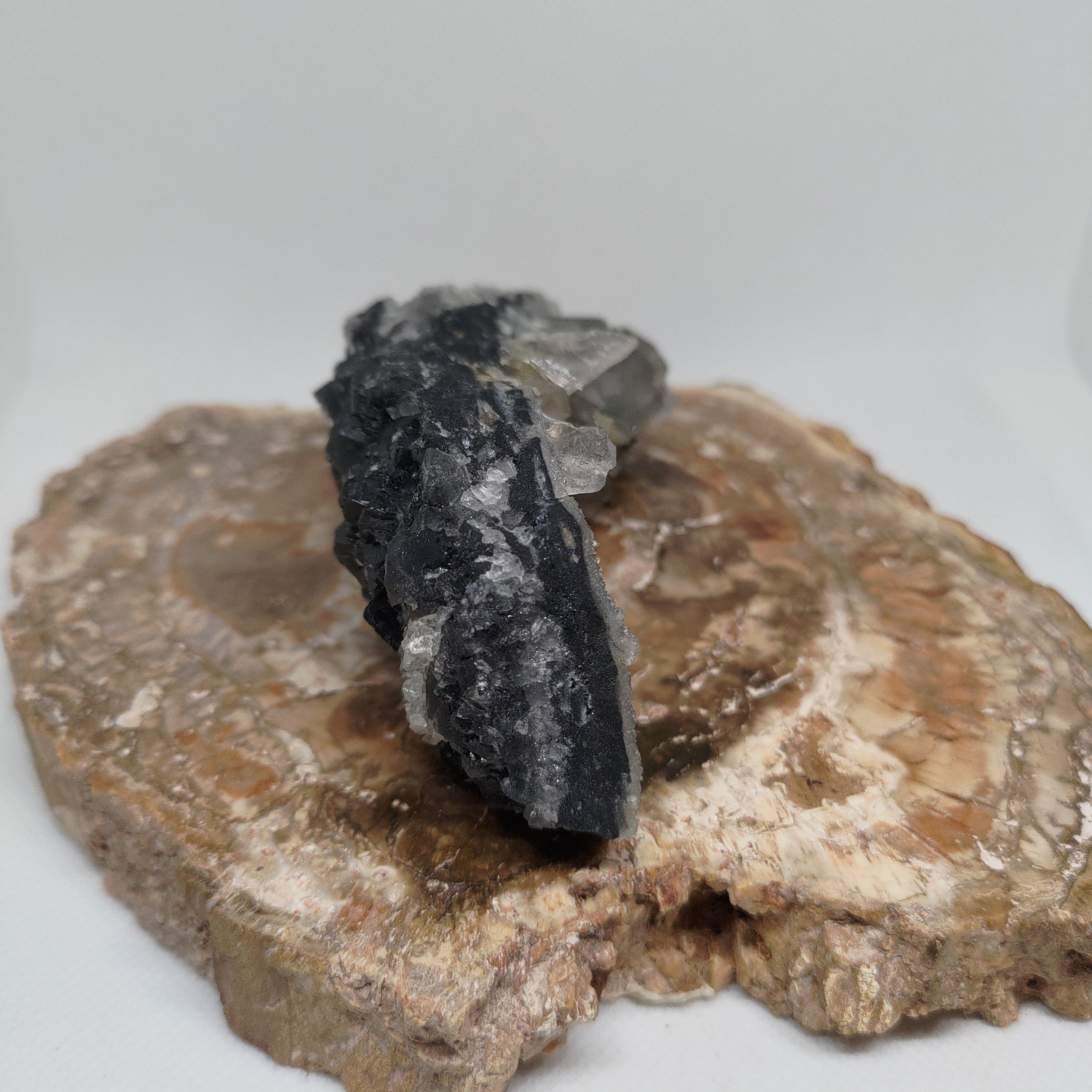 Fluorite with Calcite Specimen Ref: 0173