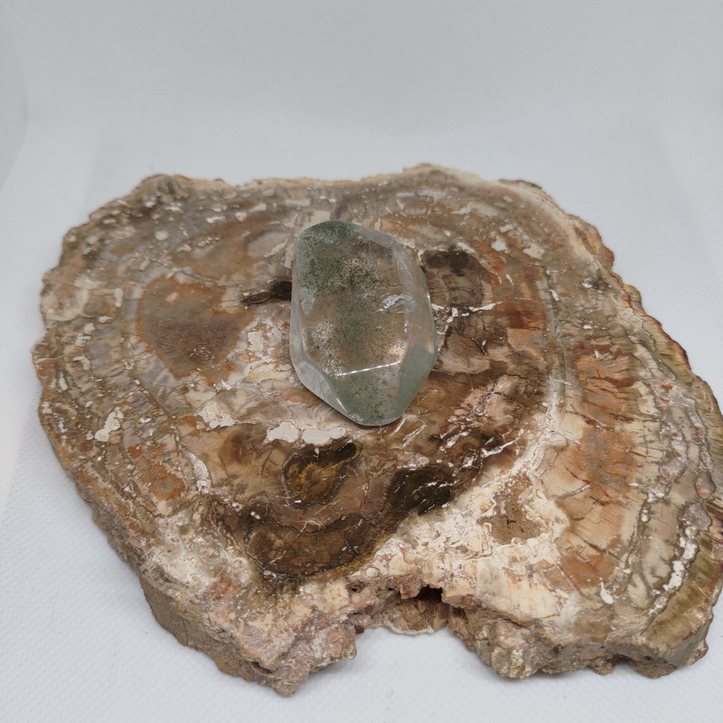 Chlorite Included Clear Quartz Free Form Ref: 0176