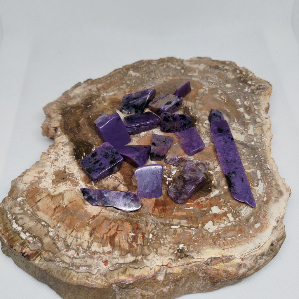 Charoite Tumbled Lot (Small) Ref: 0187