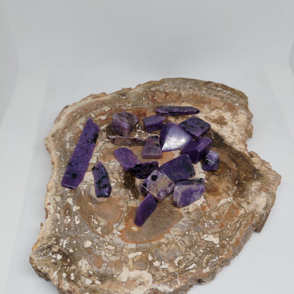 Charoite Tumbled Lot (Small) Ref: 0187