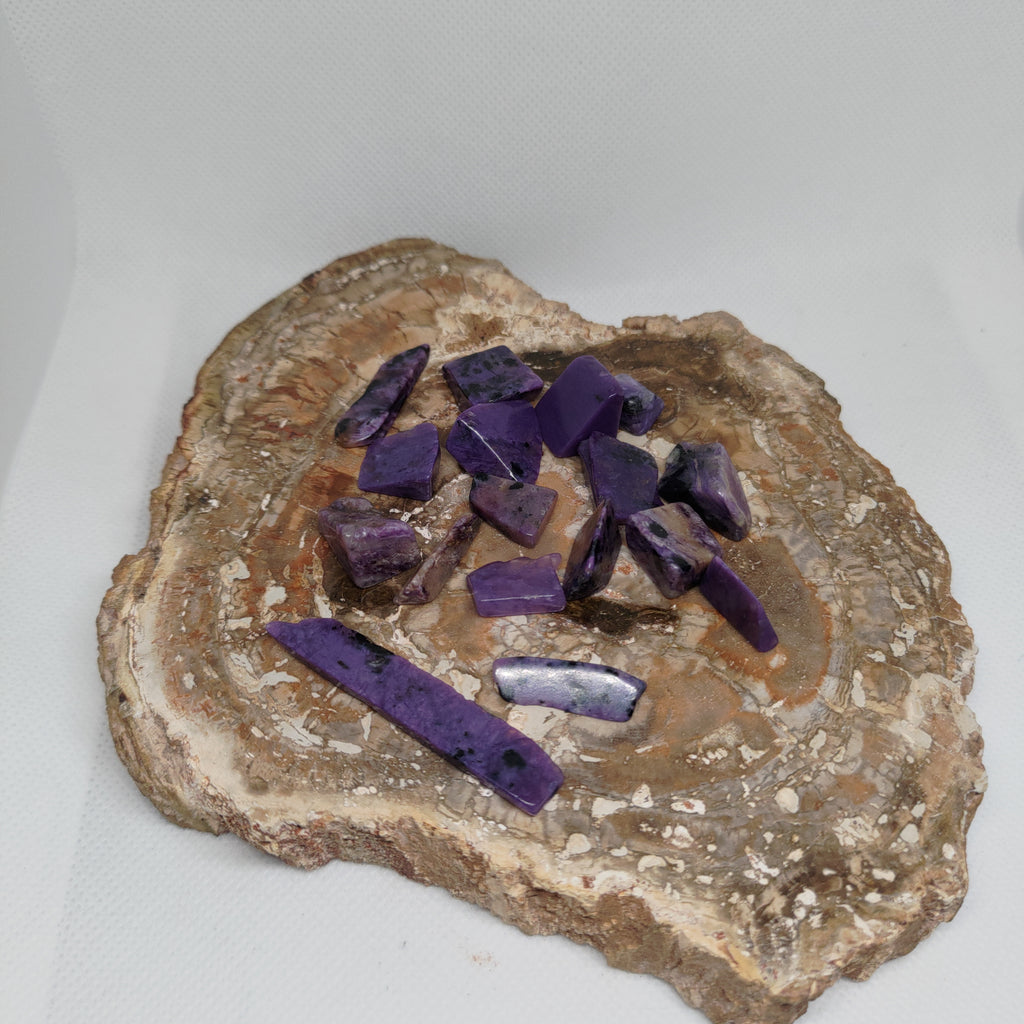 Charoite Tumbled Lot (Small) Ref: 0187