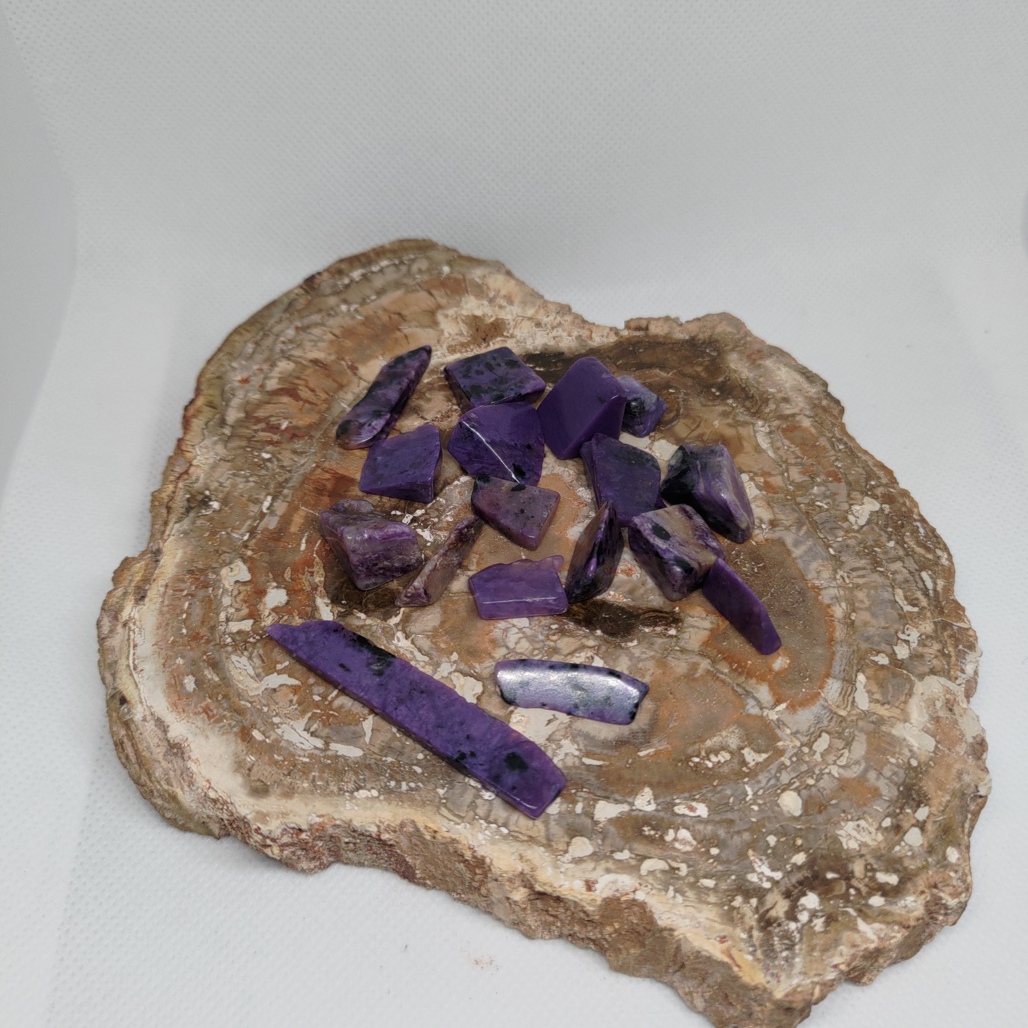 Charoite Tumbled Lot (Small) Ref: 0187